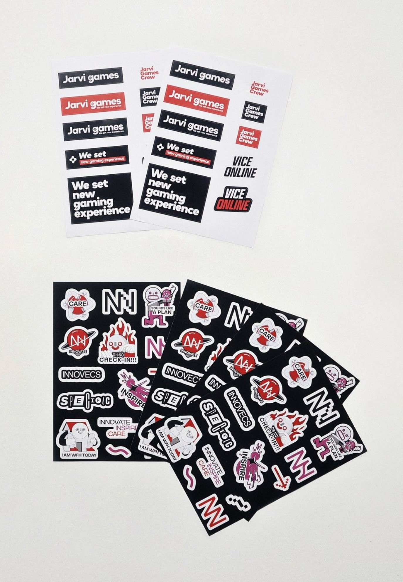 Branded stickers