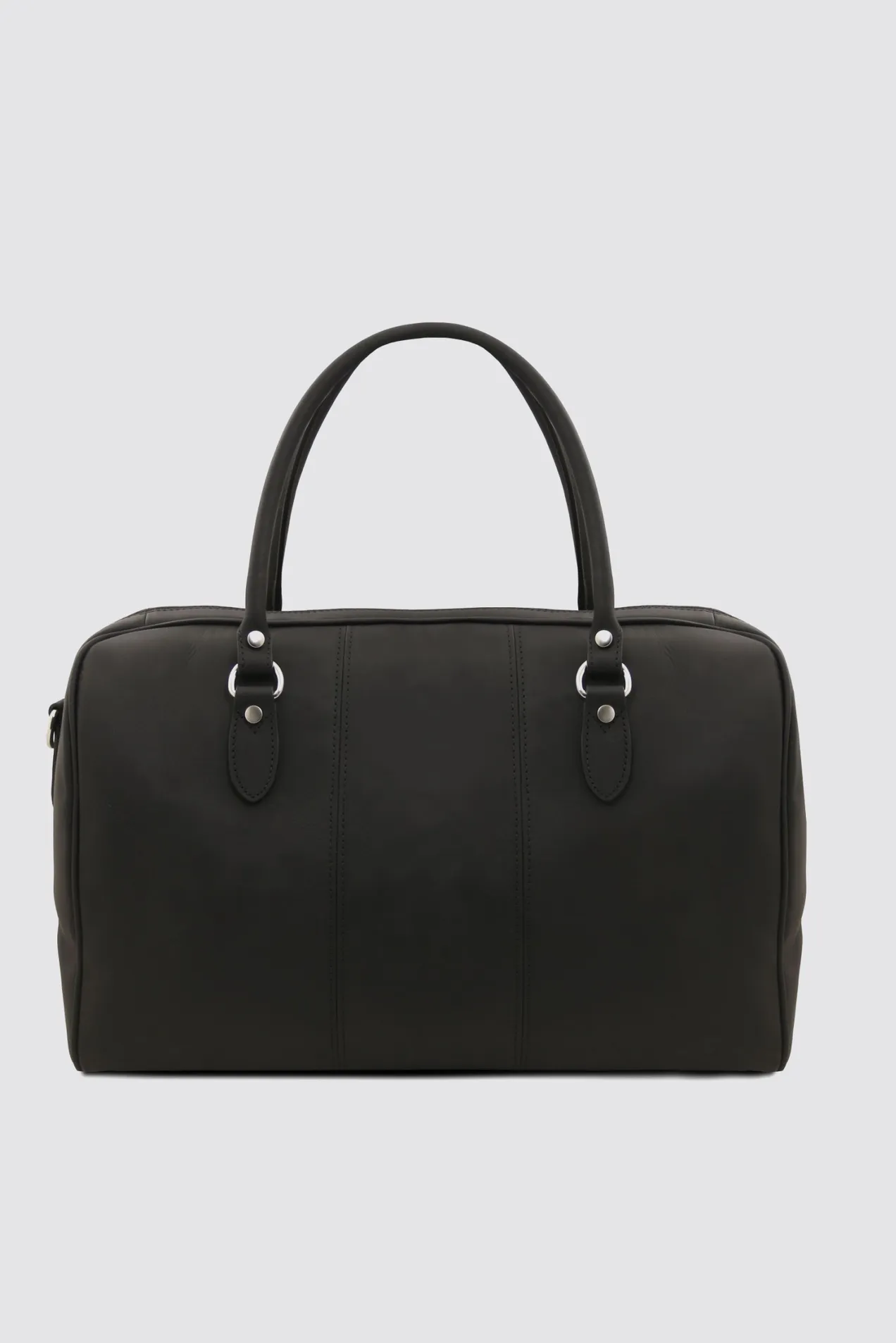 custom Lisbona Travel Leather Duffle Bag with your logo
