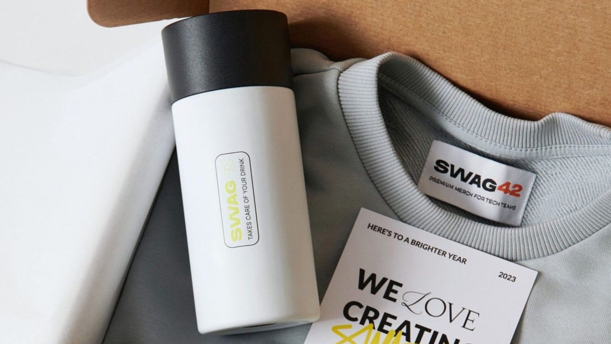 Branded employee gift box