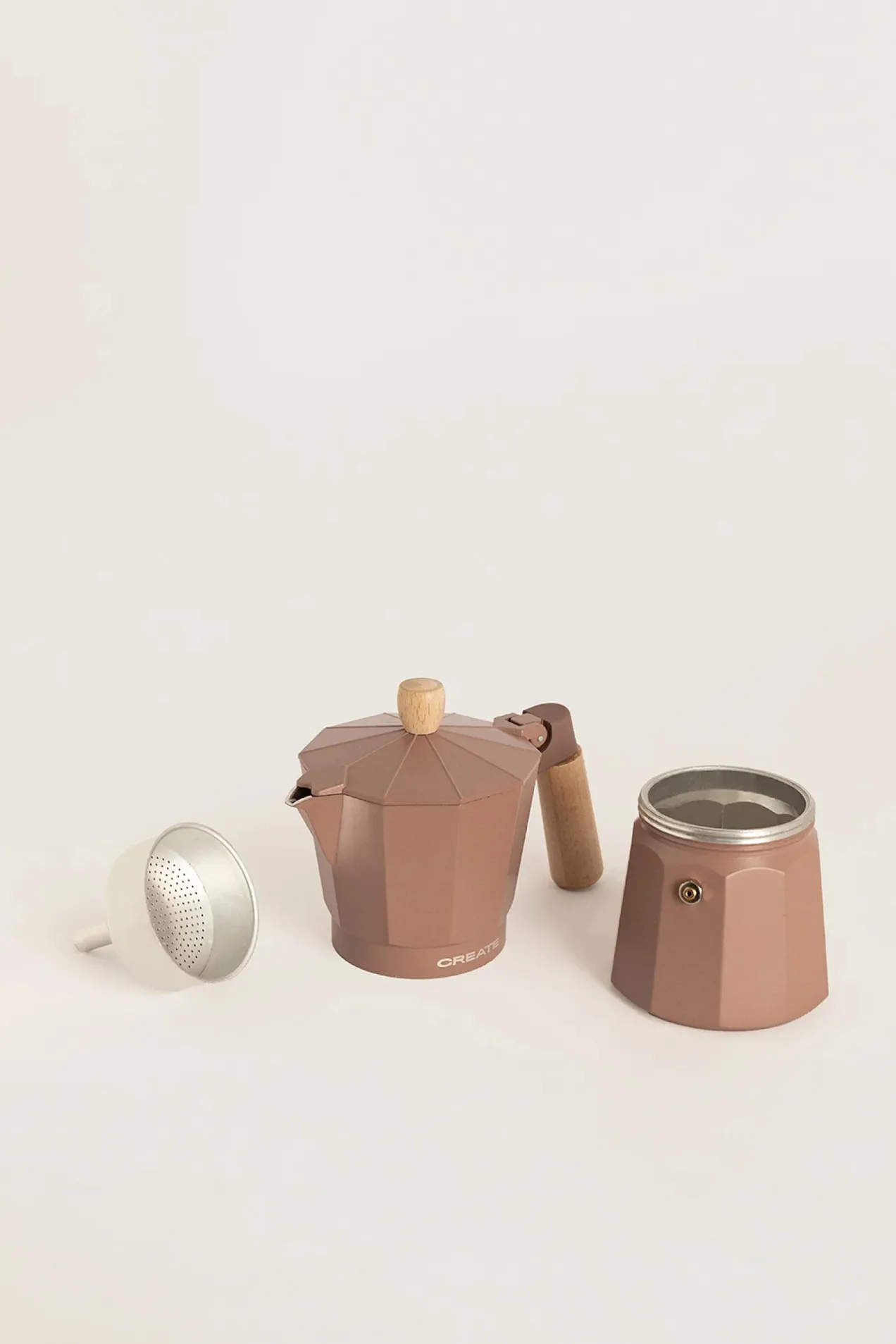 branded Thera Moka Retro Coffee Maker