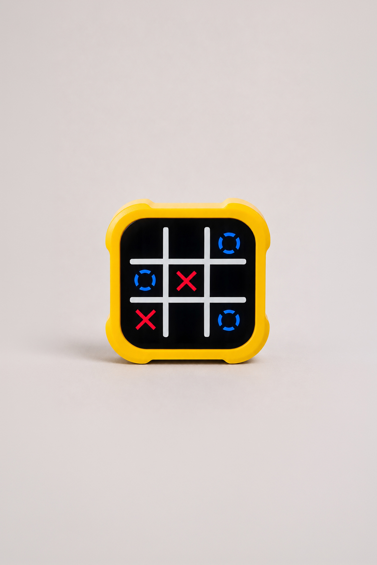 Electronic Tic-Tac-Toe Puzzle Game