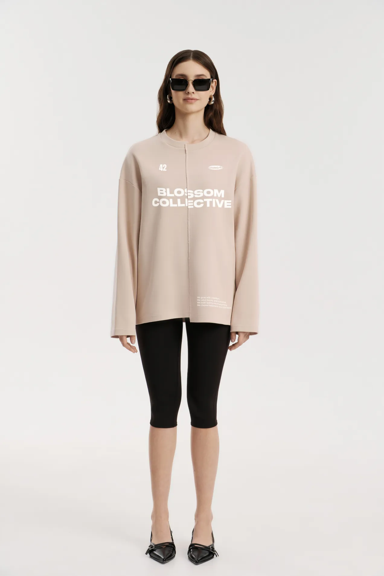 Shifted Front Long Sleeve position: 4