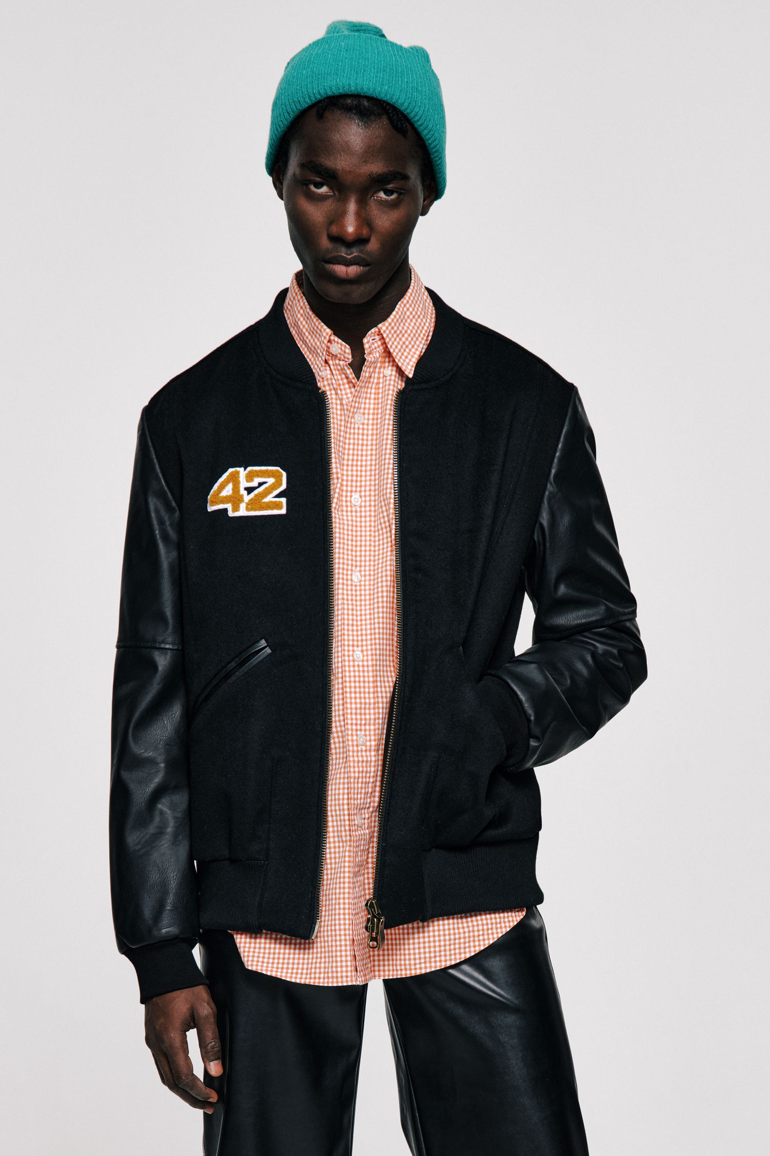 Bomber Jacket Premium Eco-leather position: 0