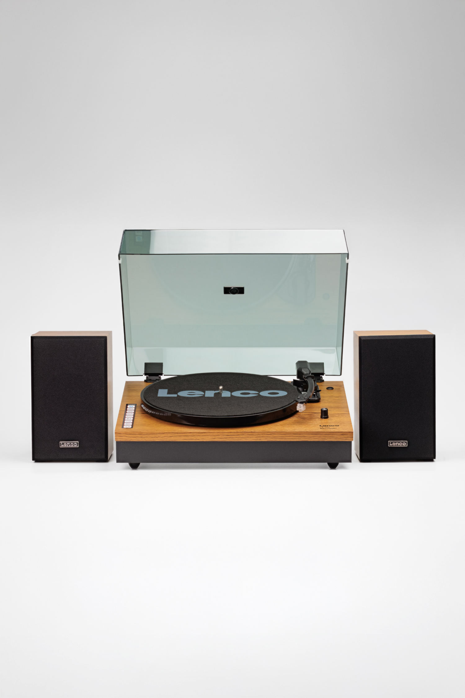 Lenco LS-300 Classic Vinyl Player with Dual 10W Speakers position: 0