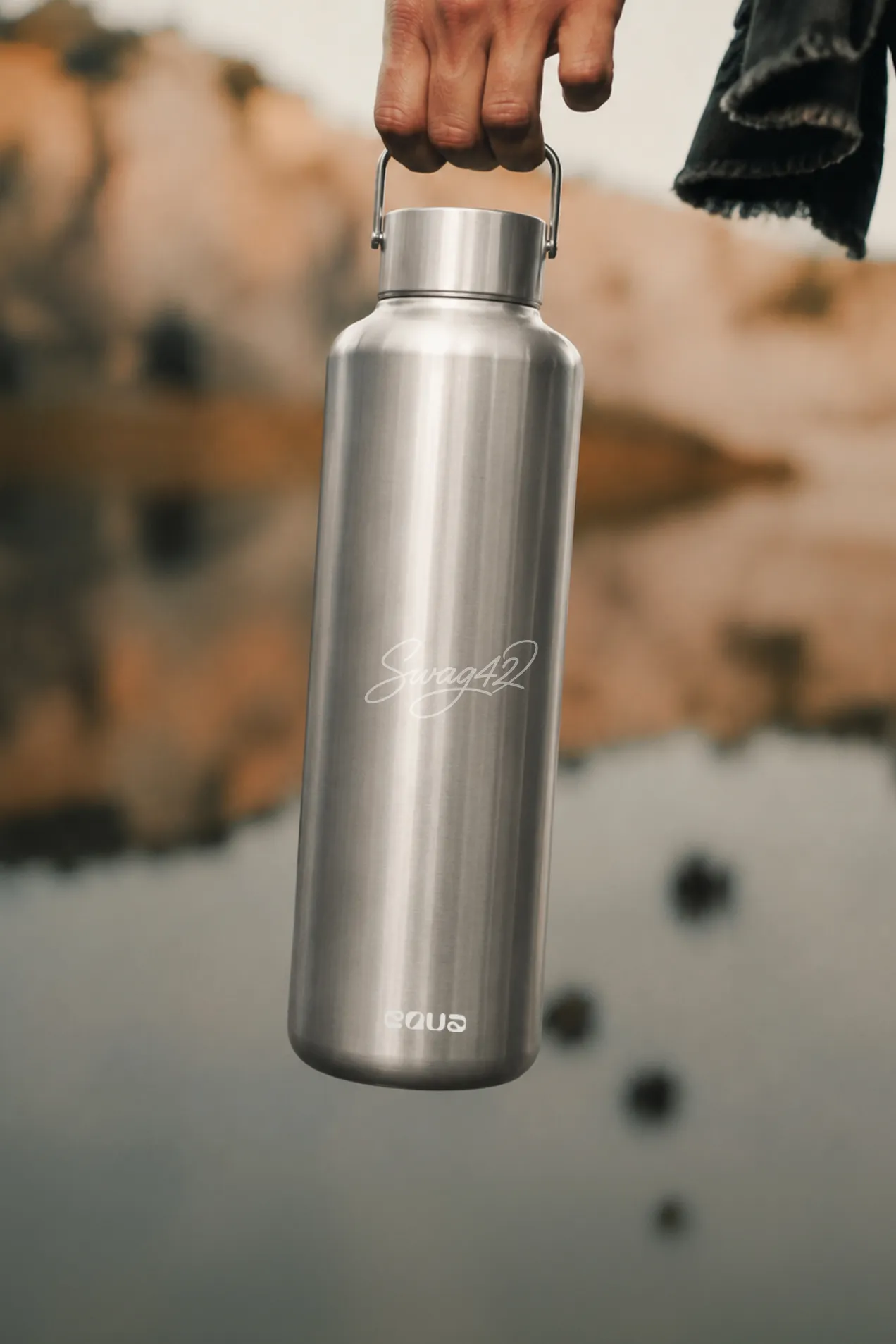 branded EQUA Timeless Thermo Steel Bottle 600 ml