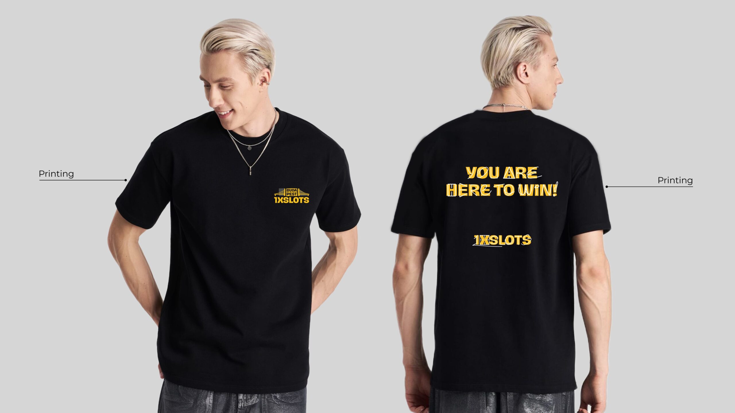 Regular-fit personalized T-shirts by Swag42