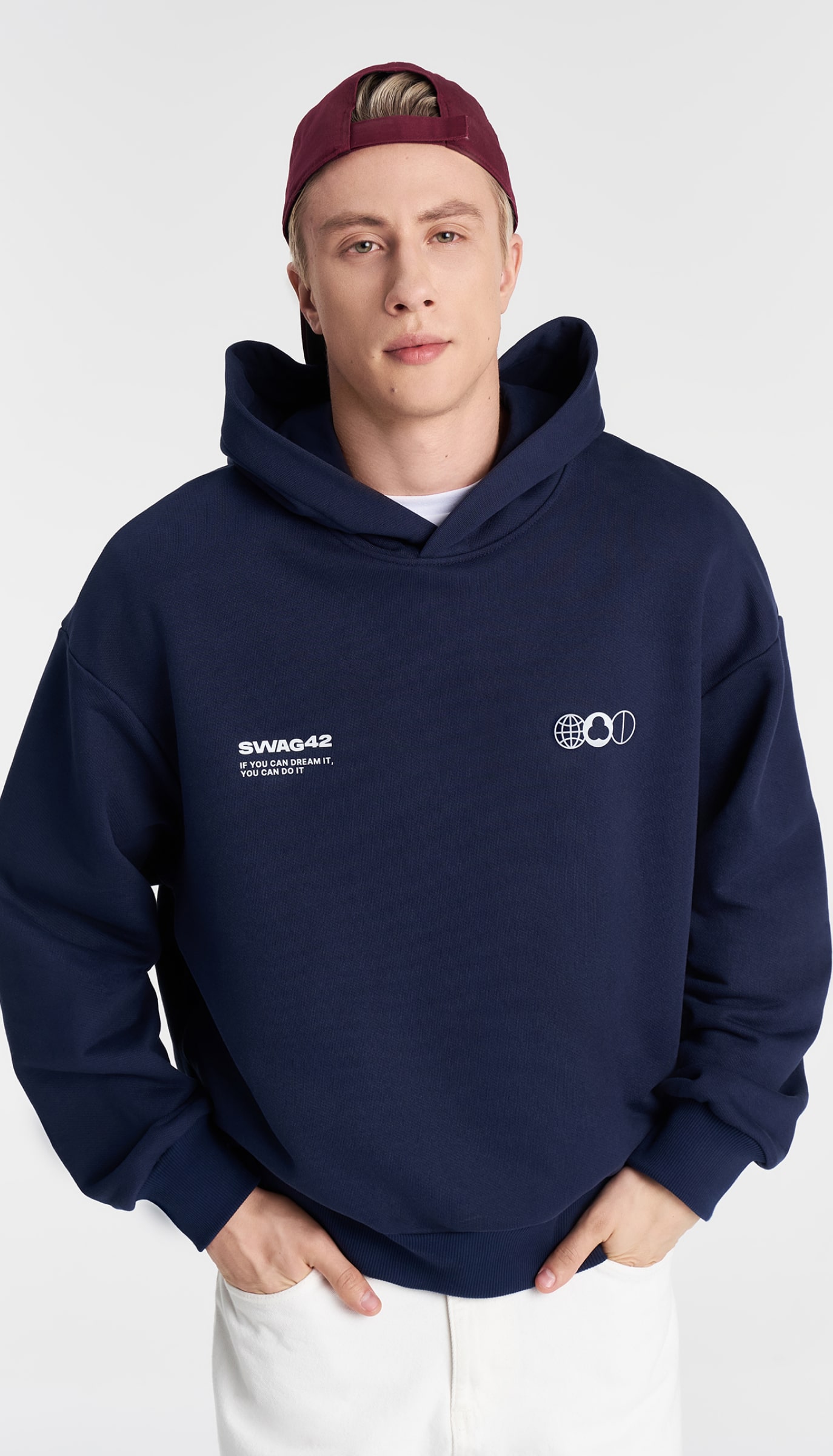 Branded hoodie