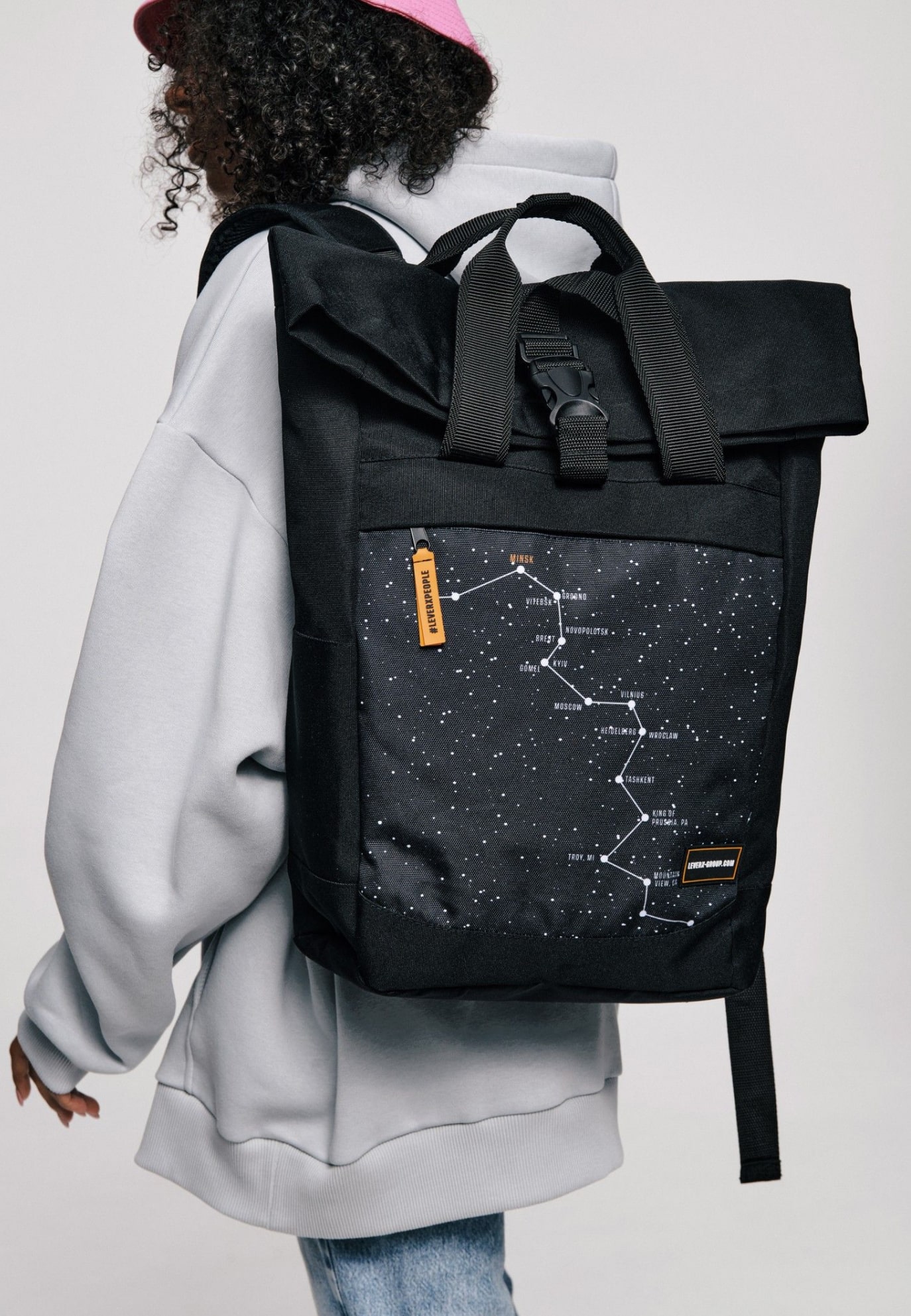 Personalized corporate backpack