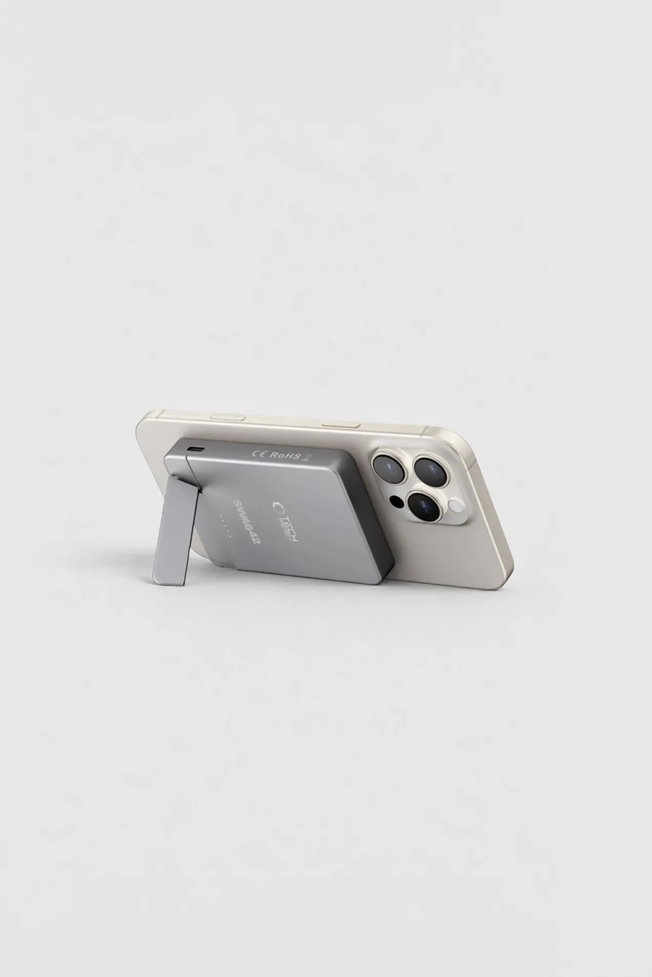 Tech-Protect PB14 LifeMag 5,000 mAh Magnetic Power Bank with Stand position: 4