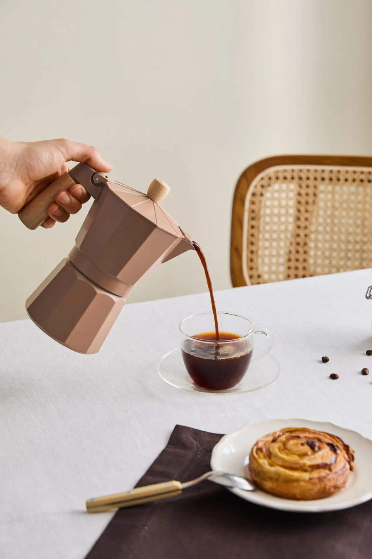 custom Thera Moka Retro Coffee Maker with your logo
