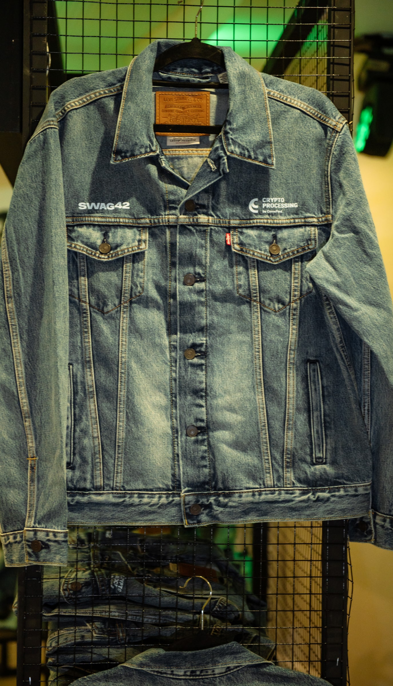 Personalized jeans jacket