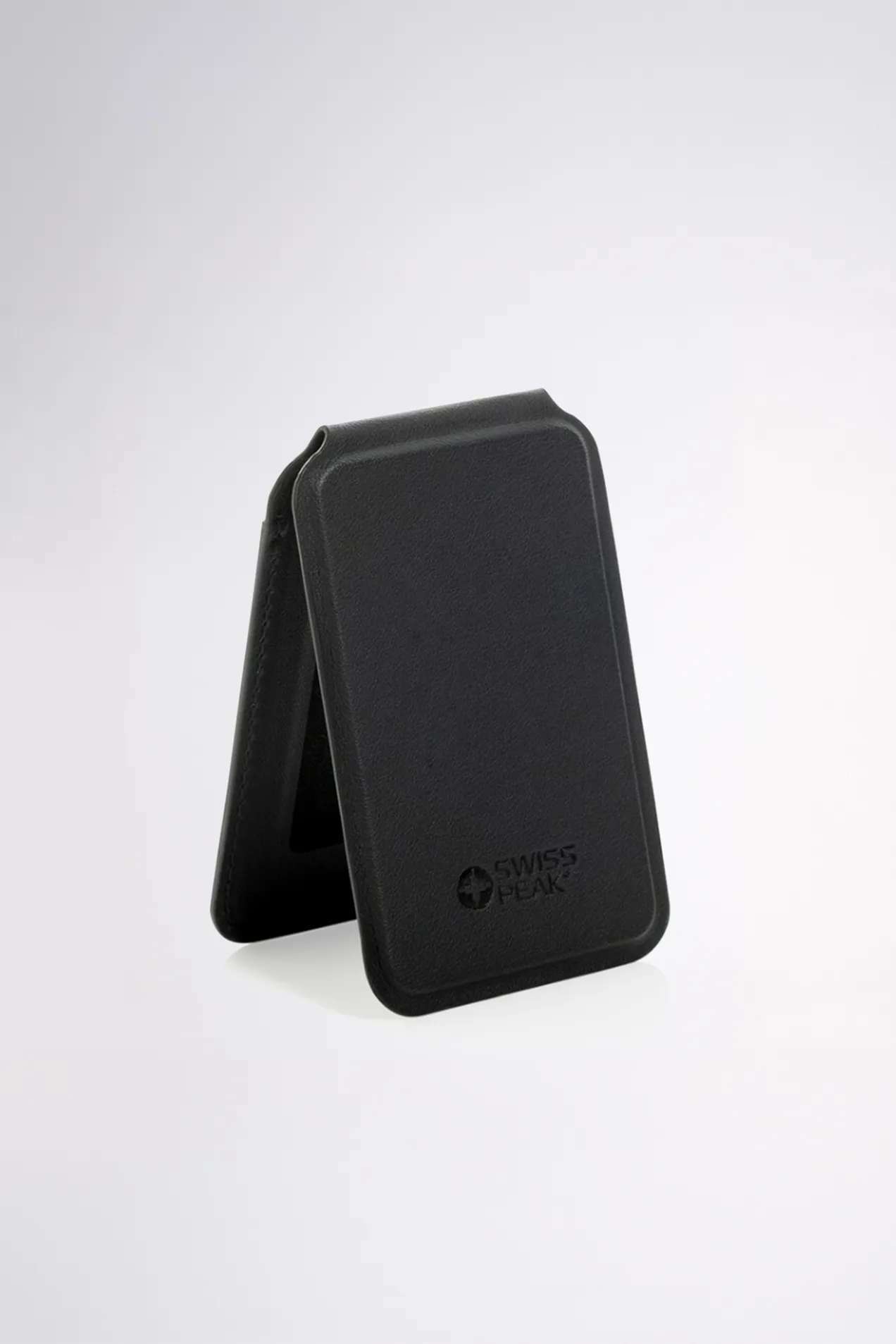 Magstand RPU Magnetic Wallet & Phone Stand position: 1
