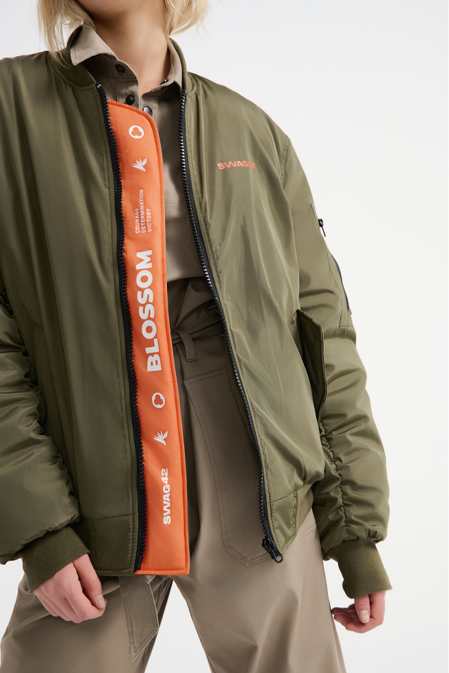 Swag42 iconic padded bomber - swag ideas
