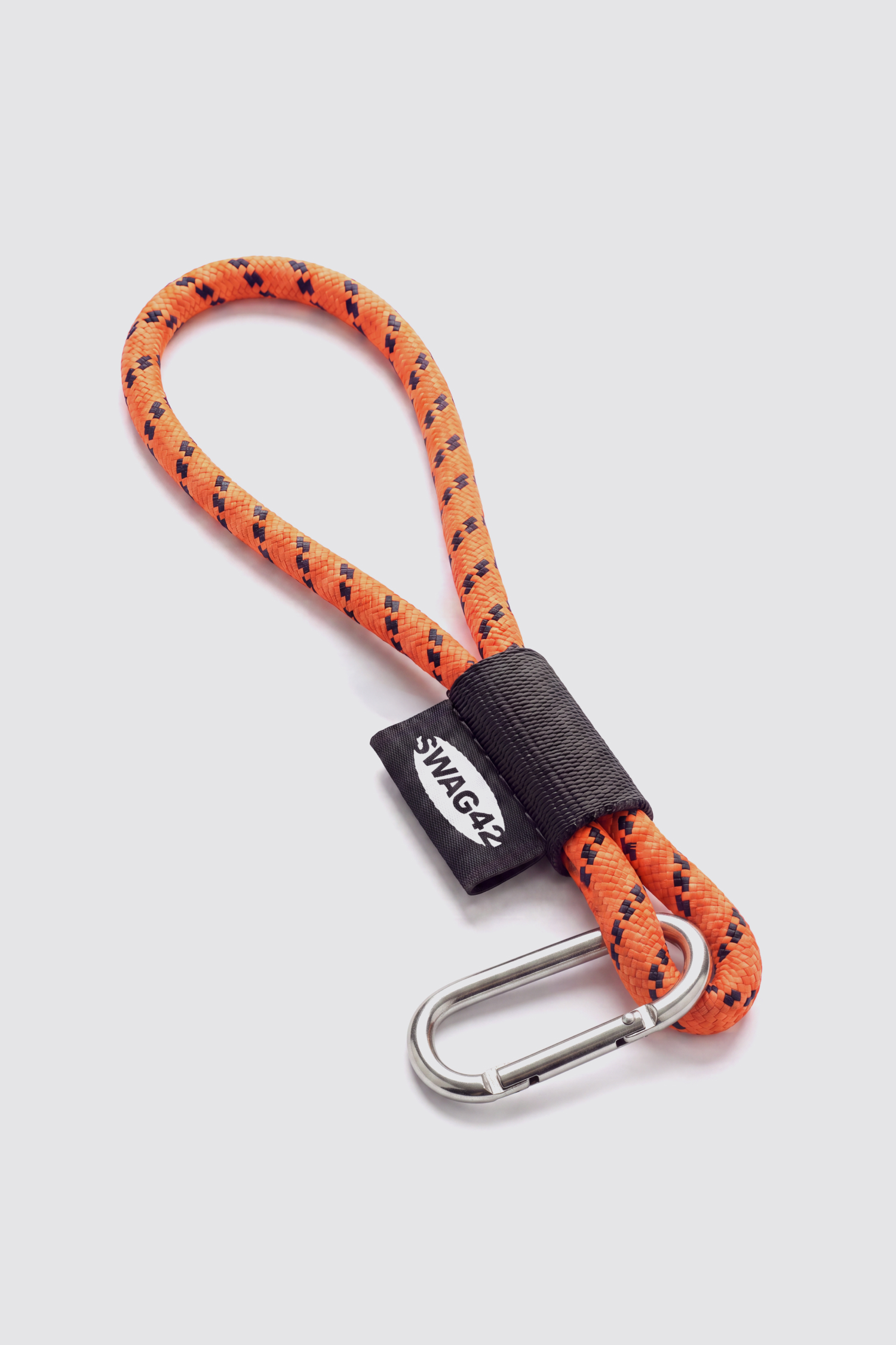 Short Rope Keyring with Custom Label