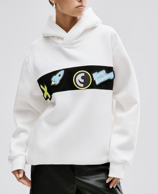 Custom hoodie for CoinsPaid merch shop