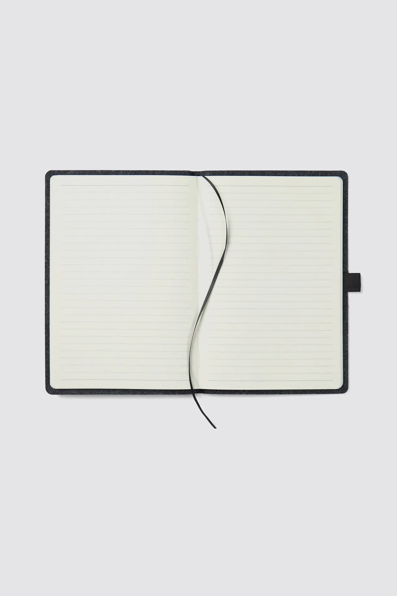 custom Recycled Felt A5 notebook with your logo