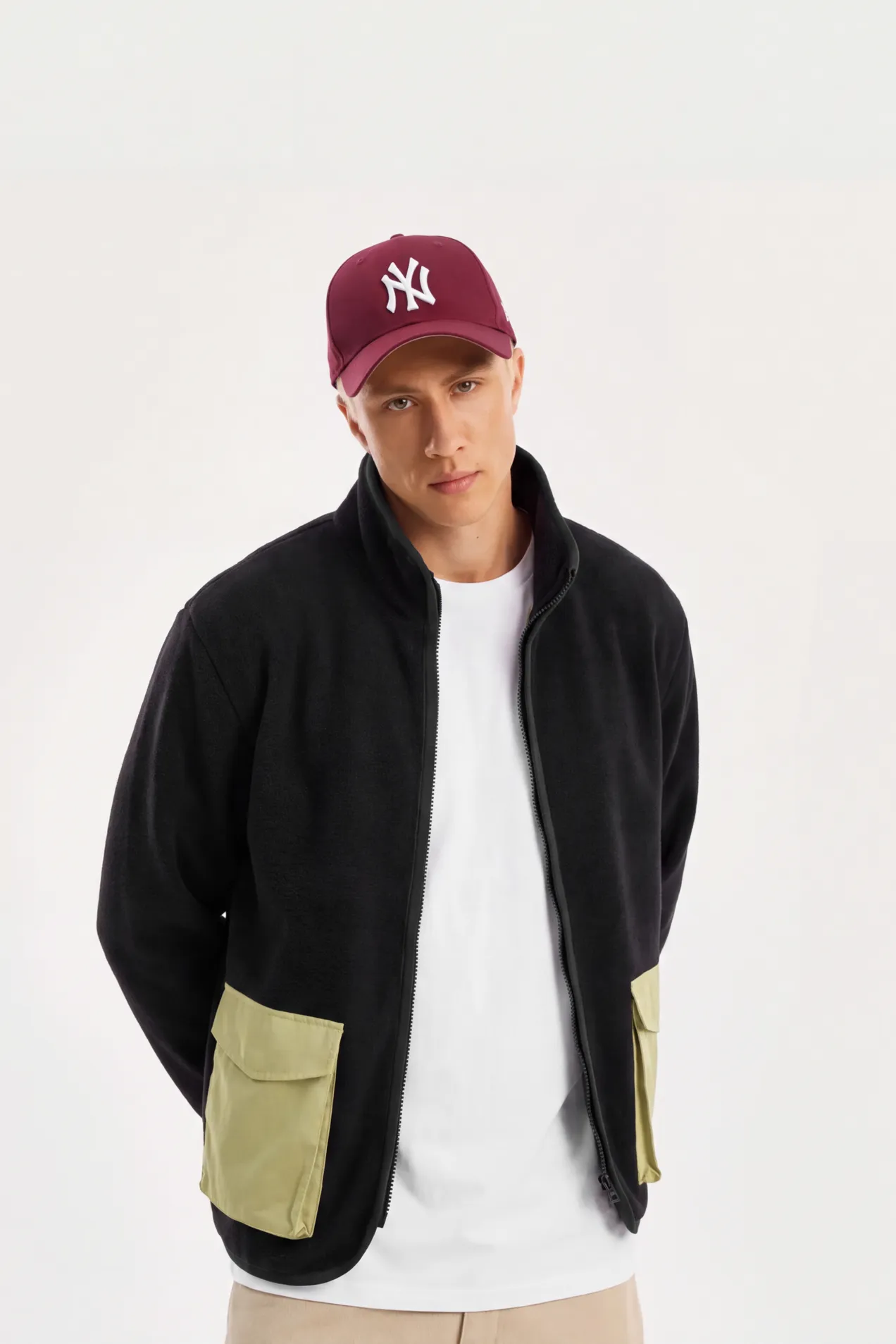 Fleece Jacket with Pockets position: 1