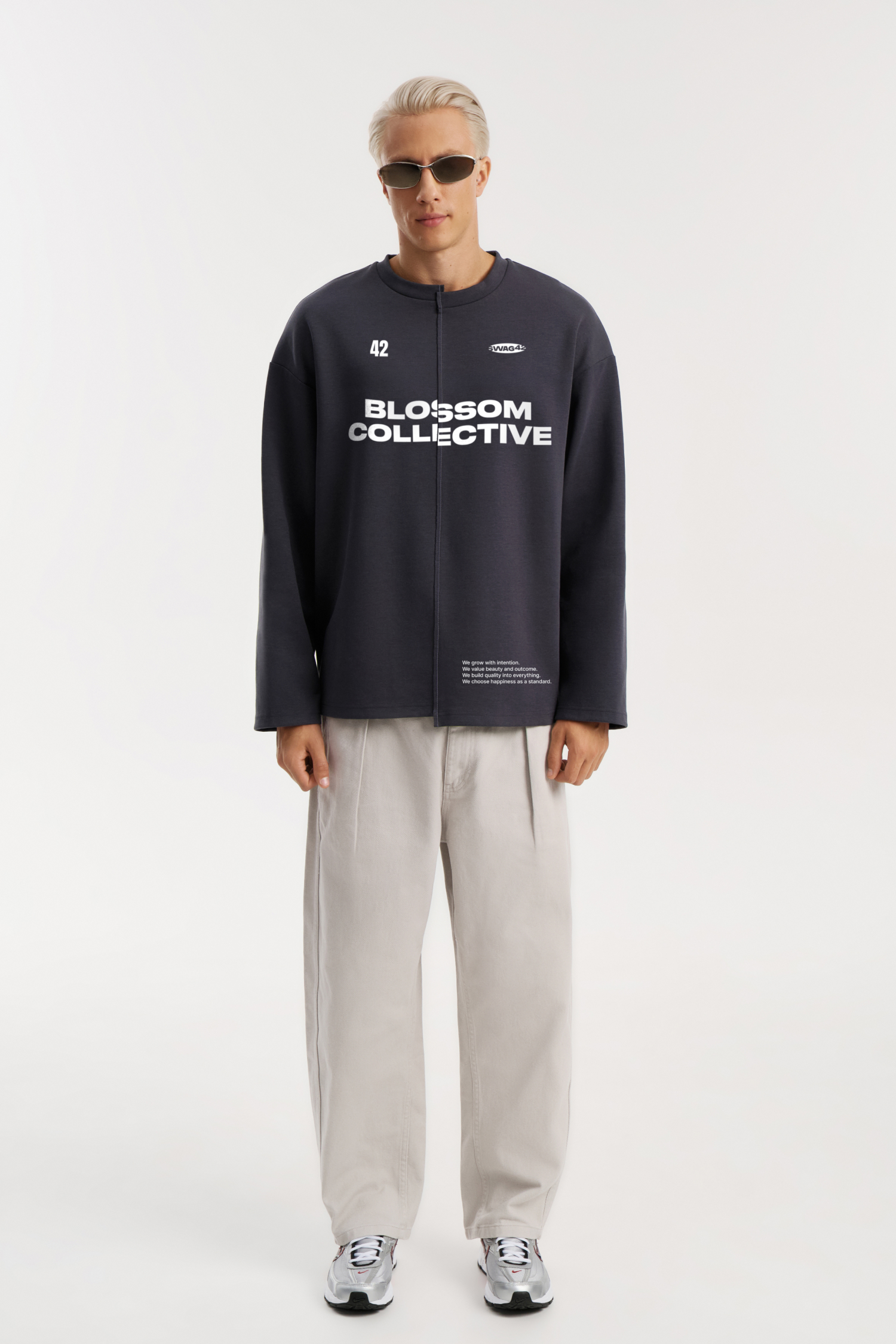 Shifted Front Long Sleeve