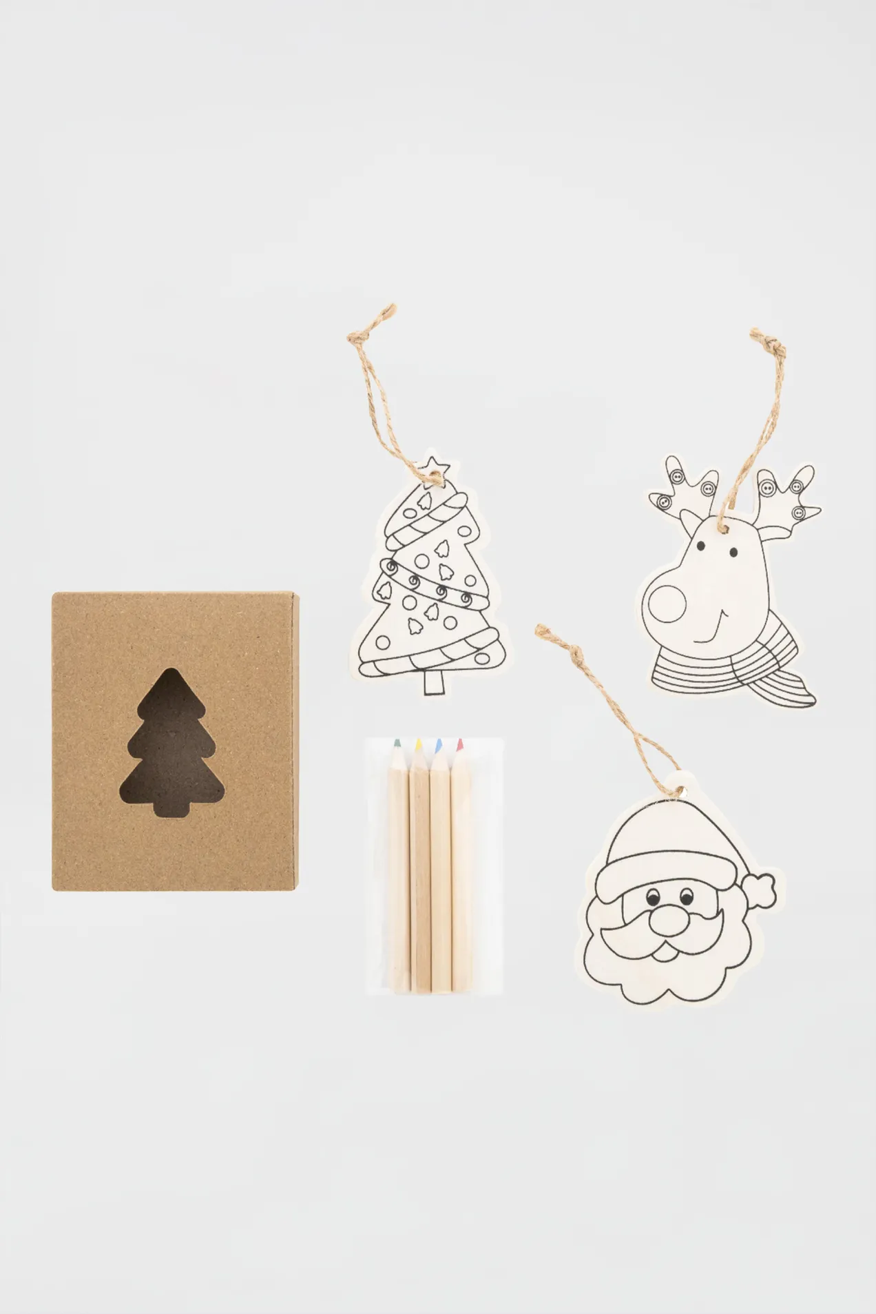 Colouring Christmas Tree Ornaments position: 1