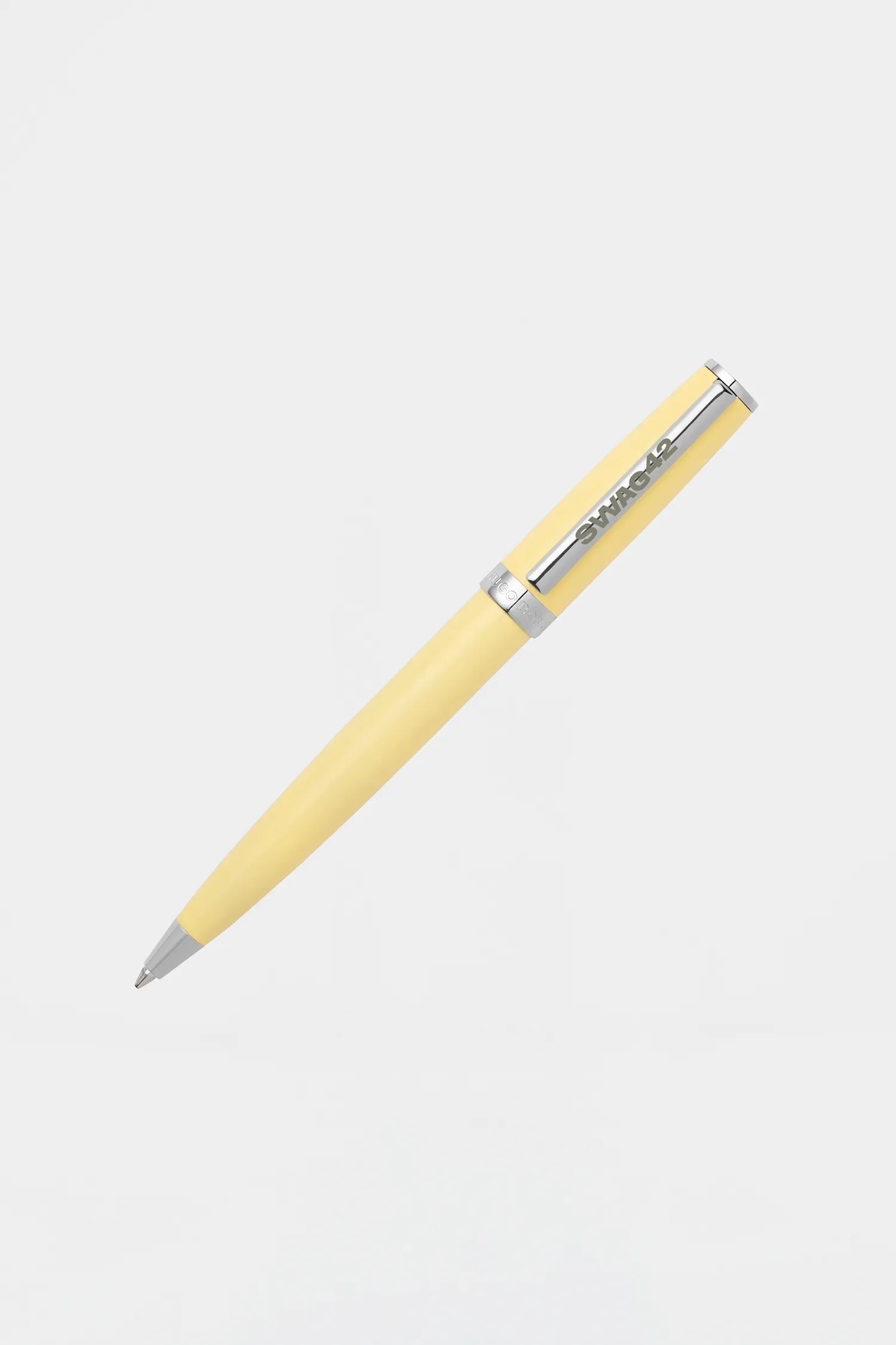 Custom Hugo Boss Gear Icon Yellow Ballpoint Pen Swag42 - Pens