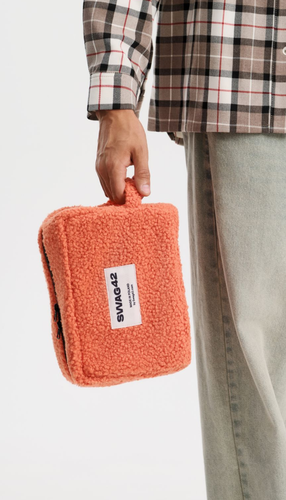 eco-fur toiletry bag 