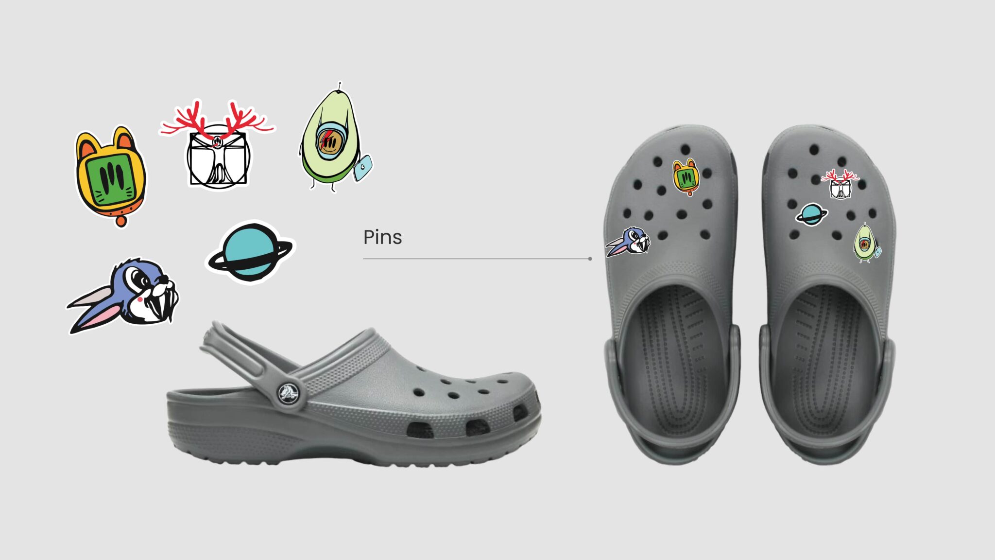 Branded Crocs