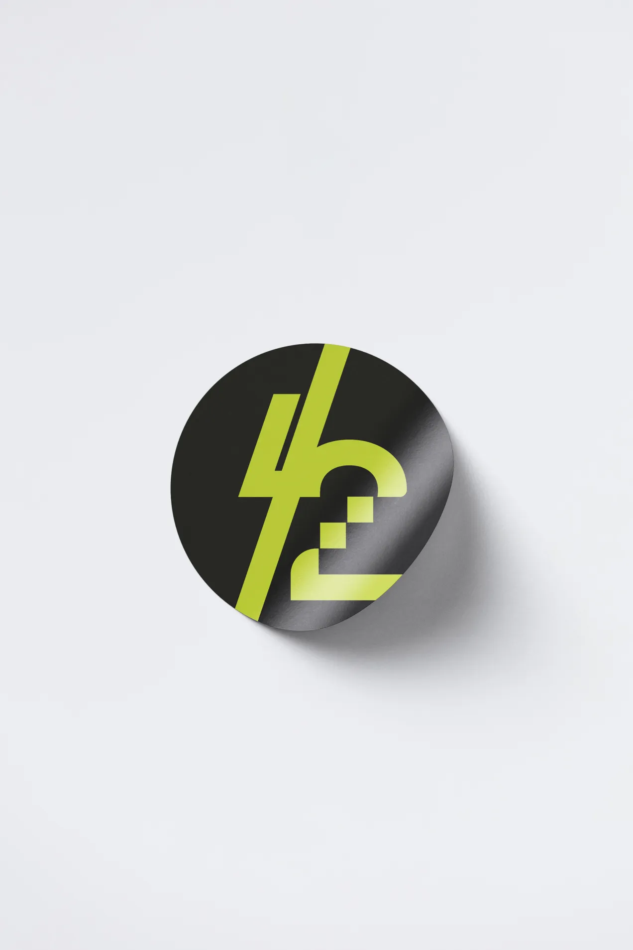 branded Custom Round Self-Adhesive Stickers