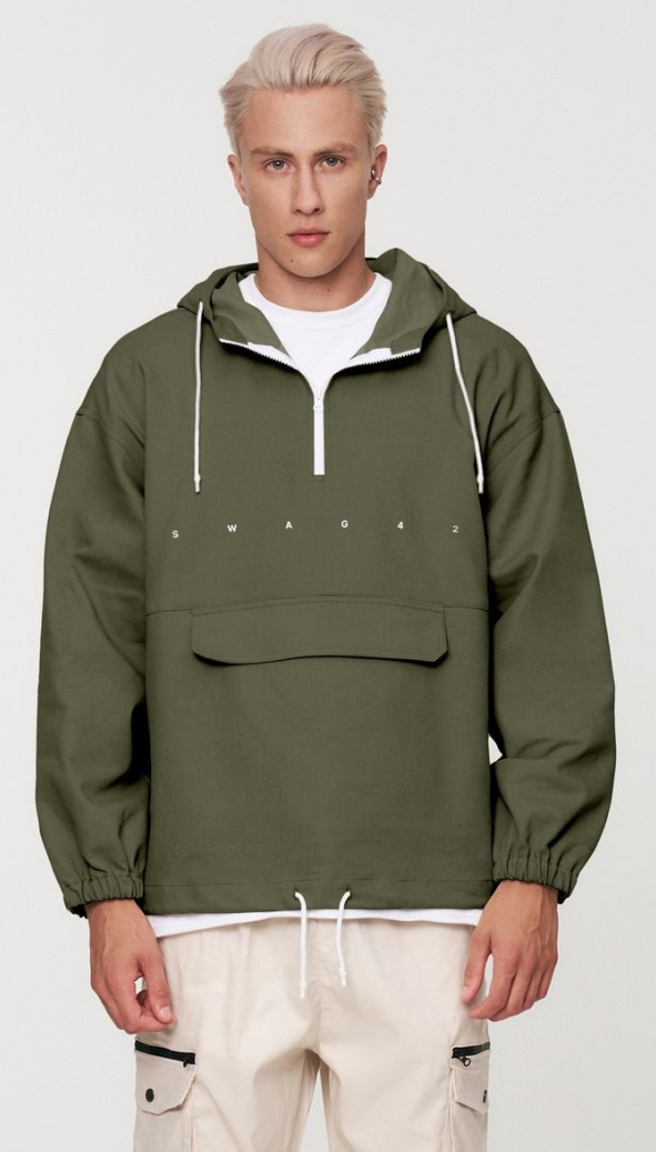 Branded anorak 