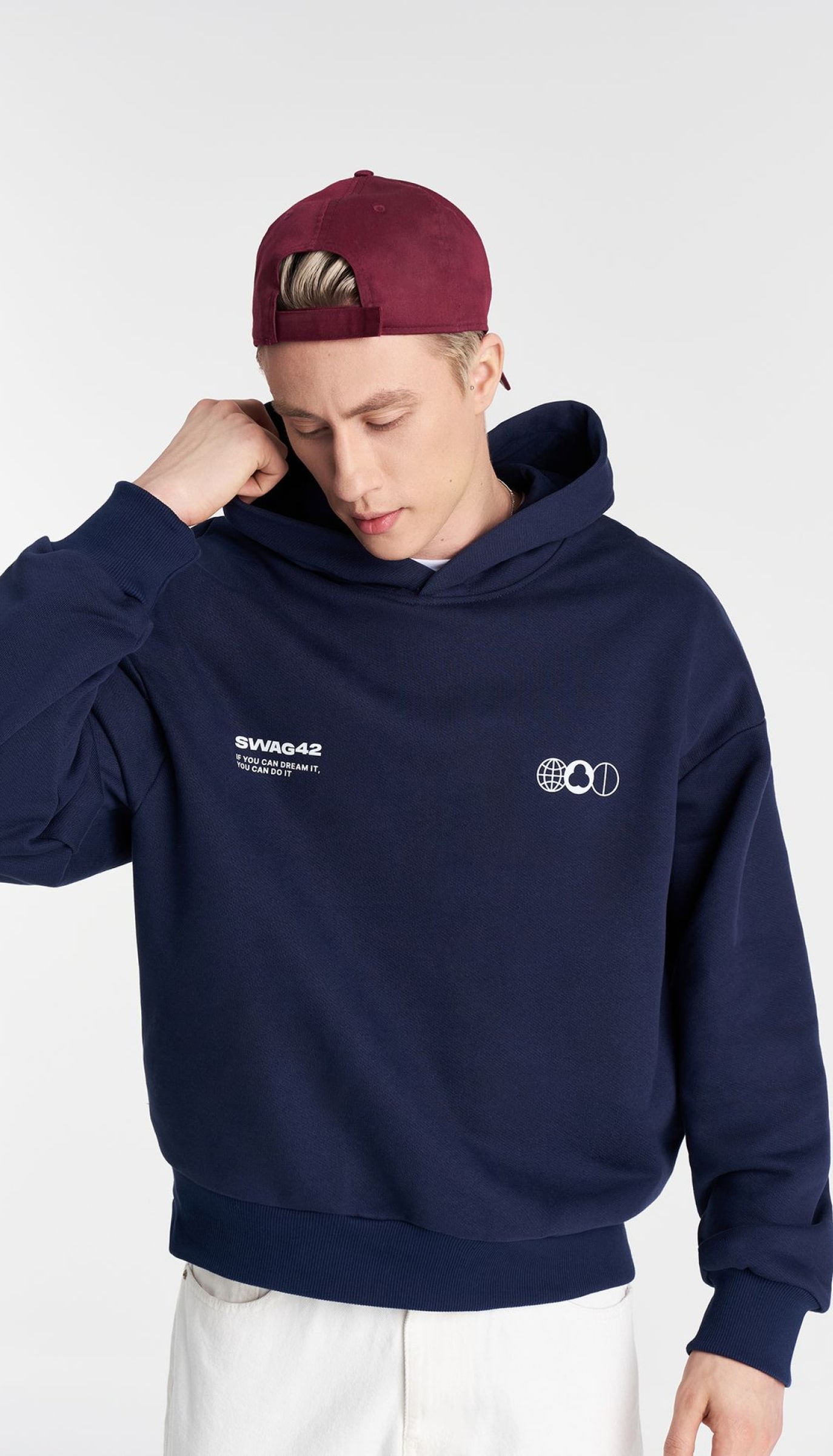 Branded hoodie