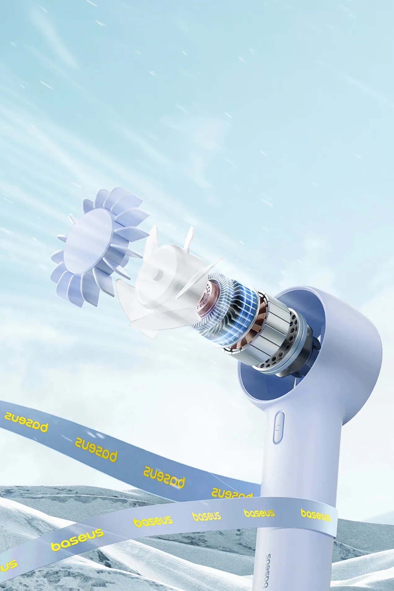 Baseus GoTrip DT1 Portable Handheld Fan position: 4