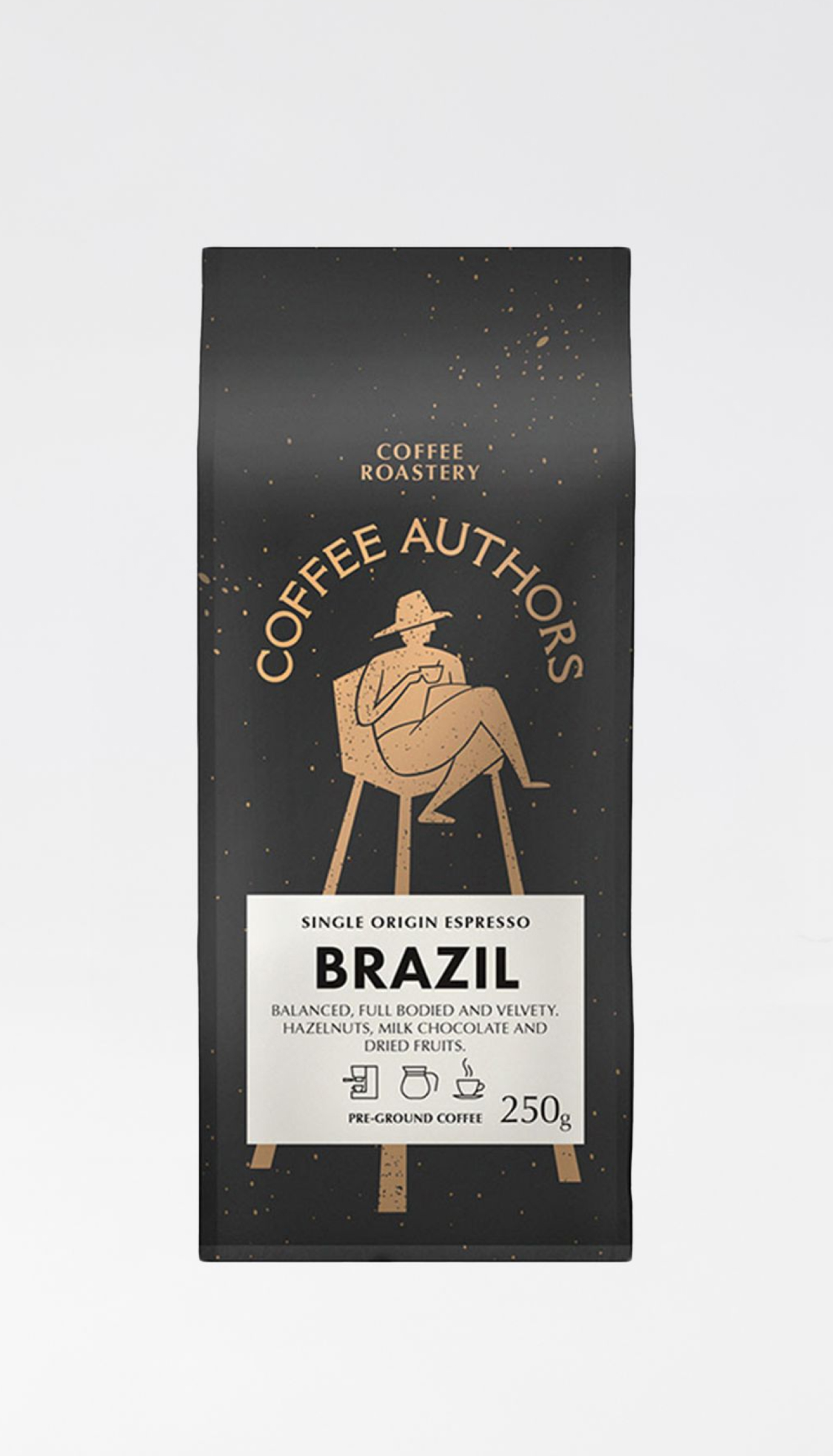 Business partner gifts: coffee authors Brazil-250g 