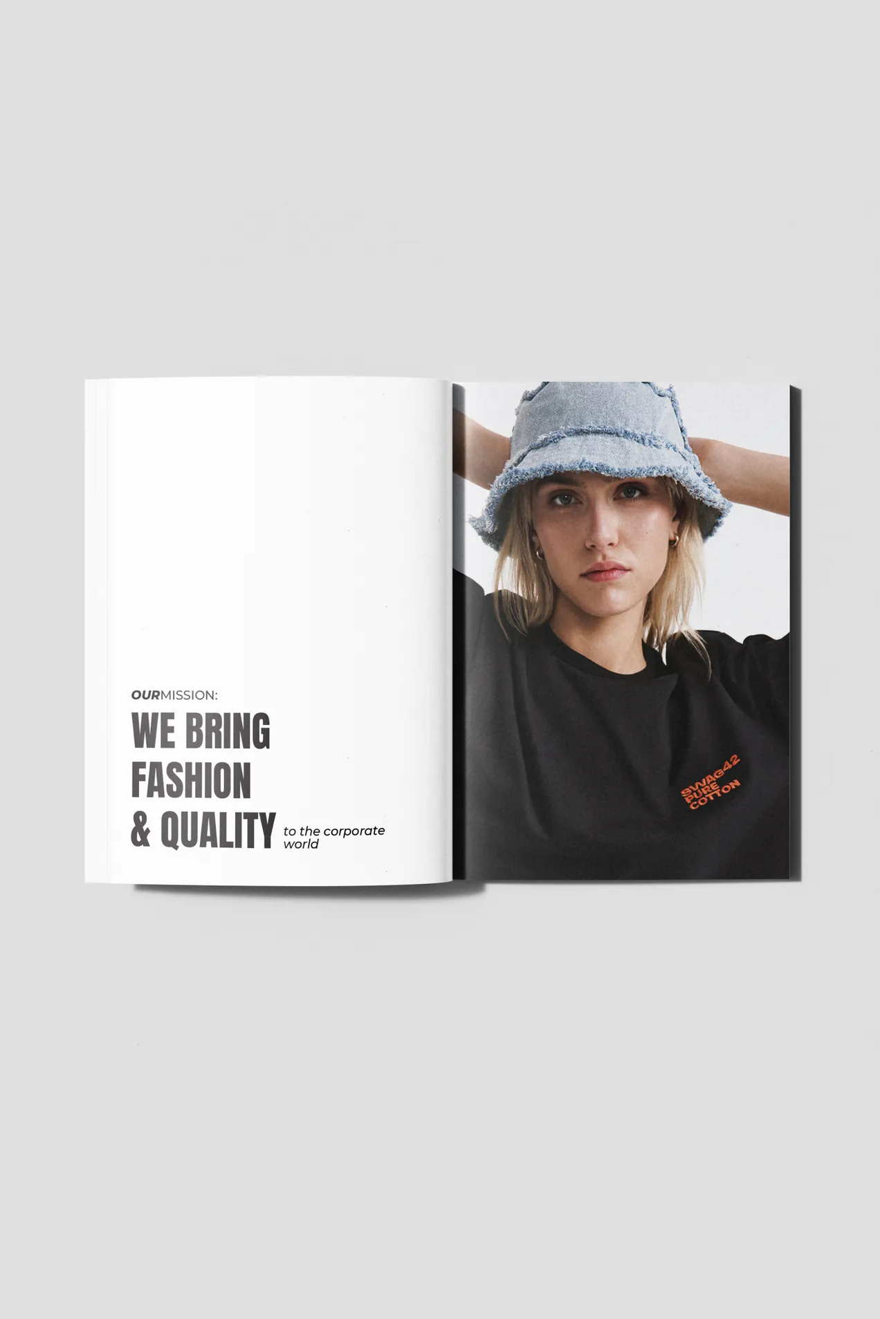 custom Silver Gloss A5 Notebook with your logo
