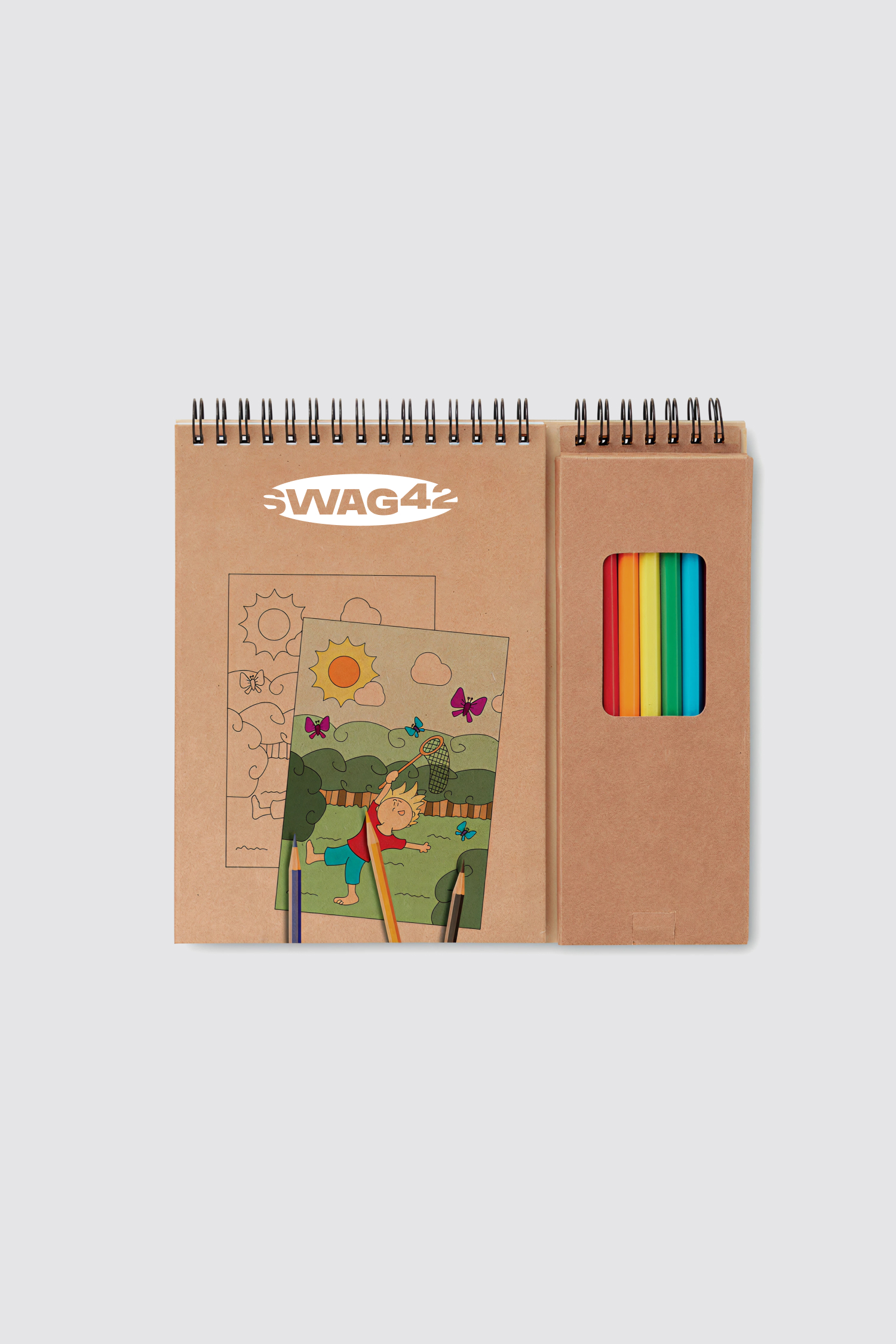Coloring Set with Crayons