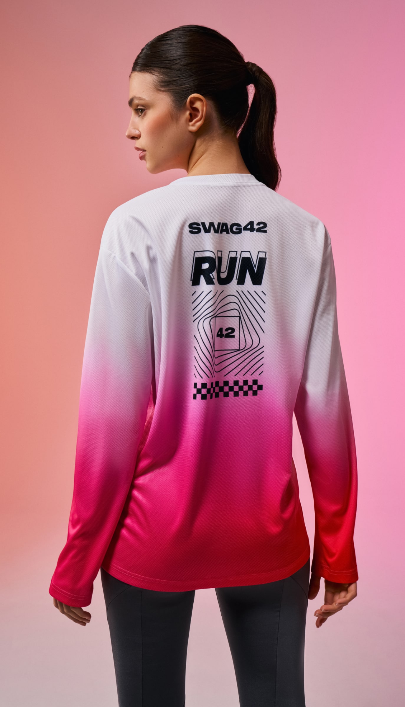 Custom branded long sleeve