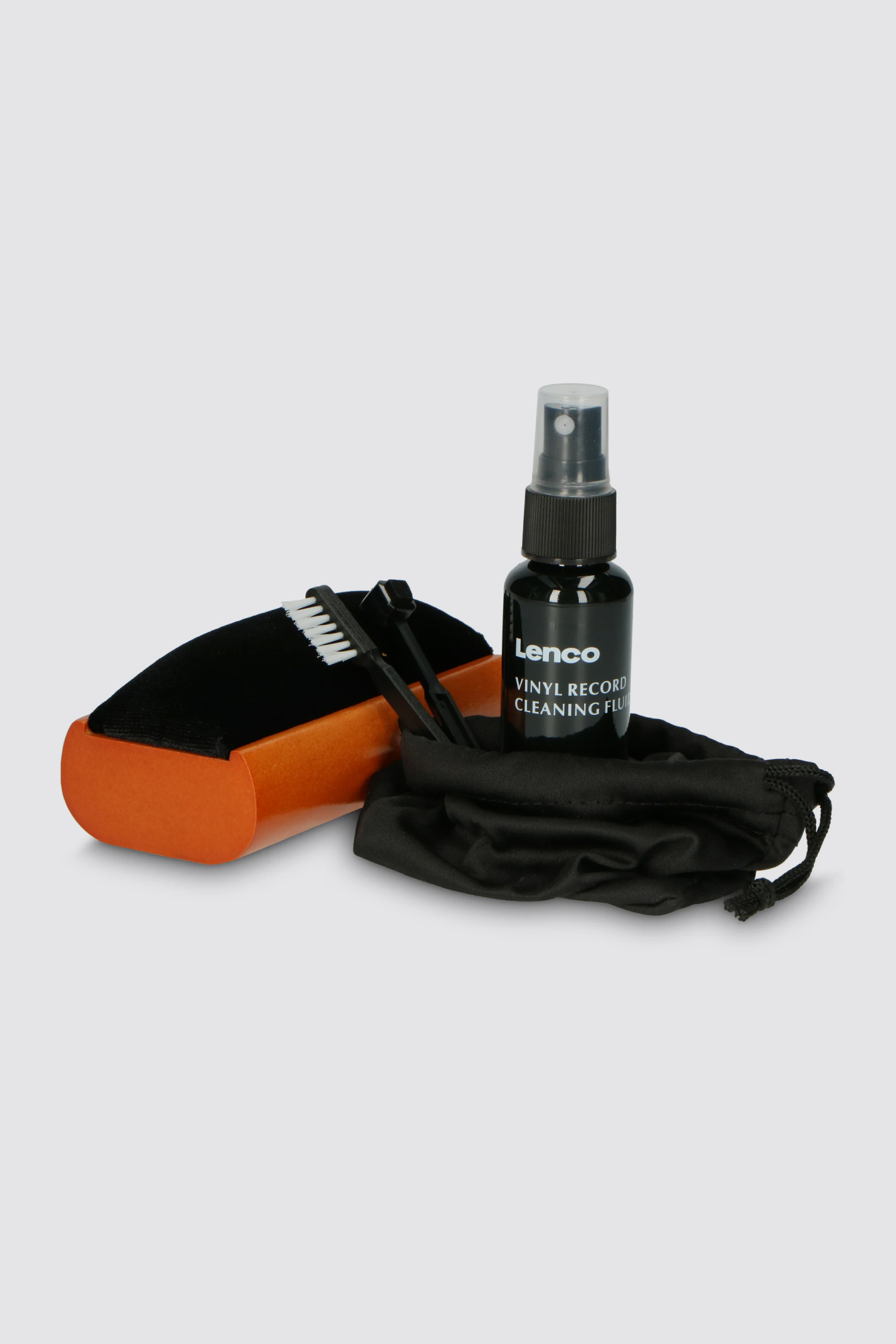 Lenco Wooden Cleaning Brush with Velvet Padding position: 0