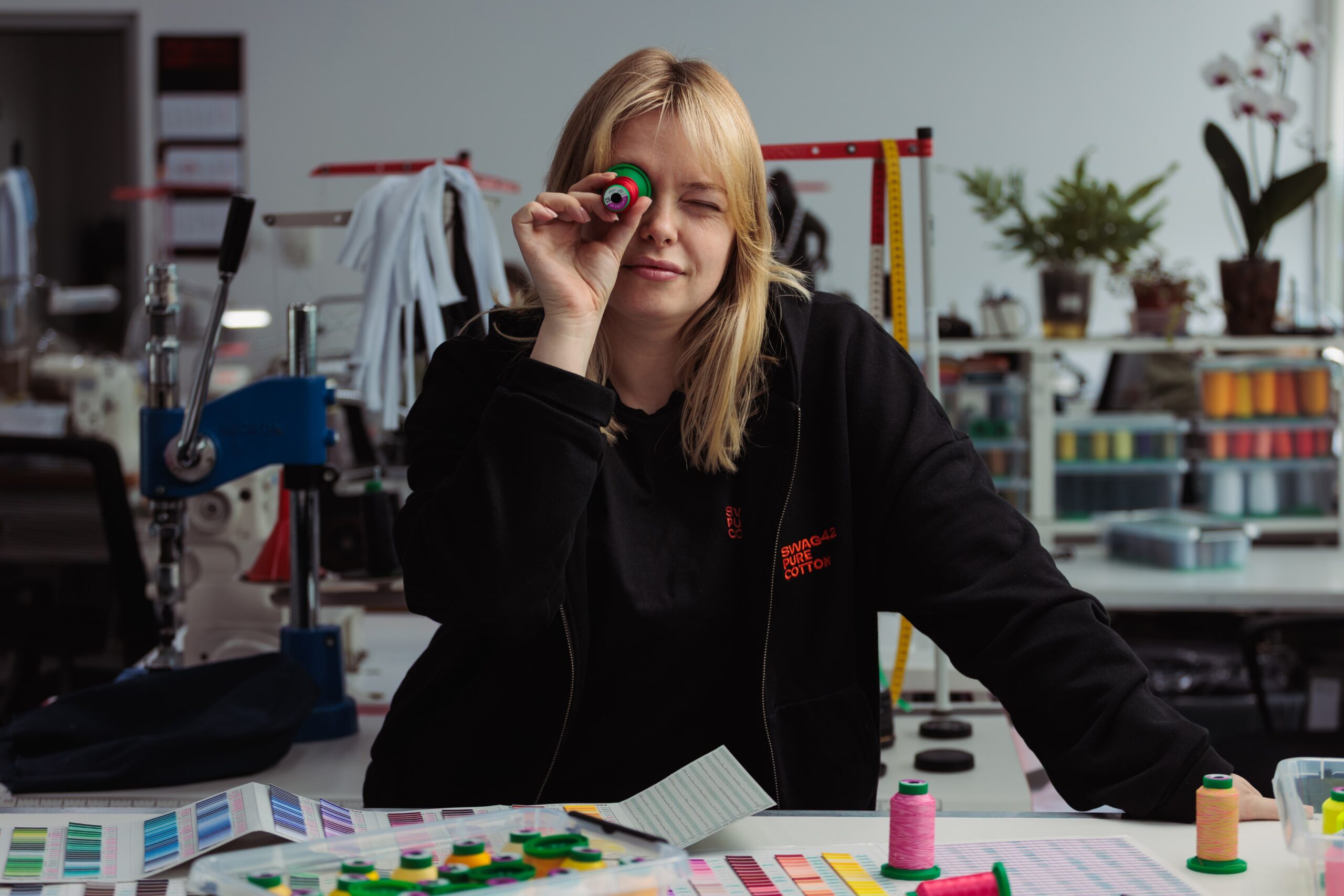 Machine embroidery expert at Swag42