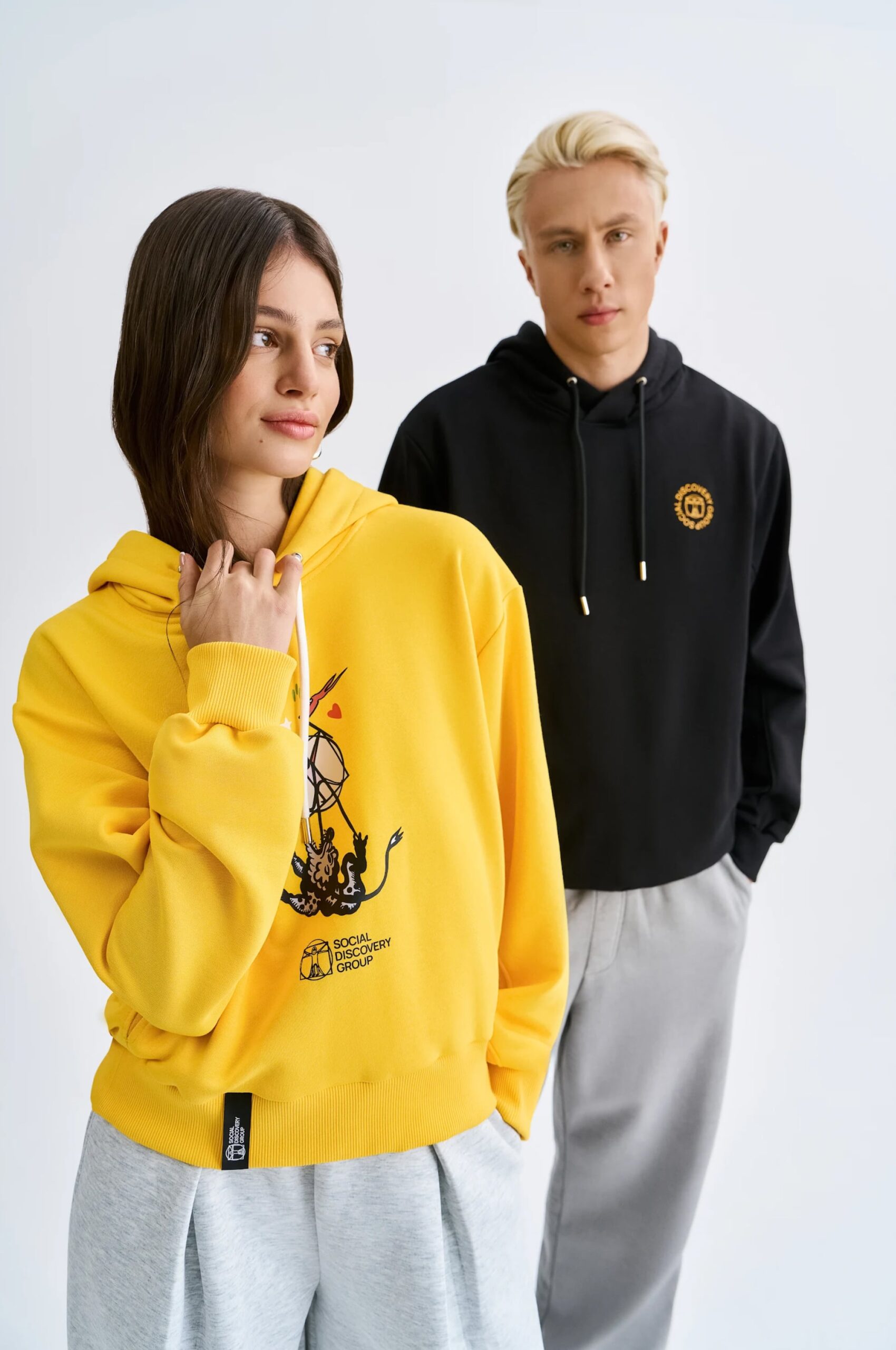 Branded hoodies