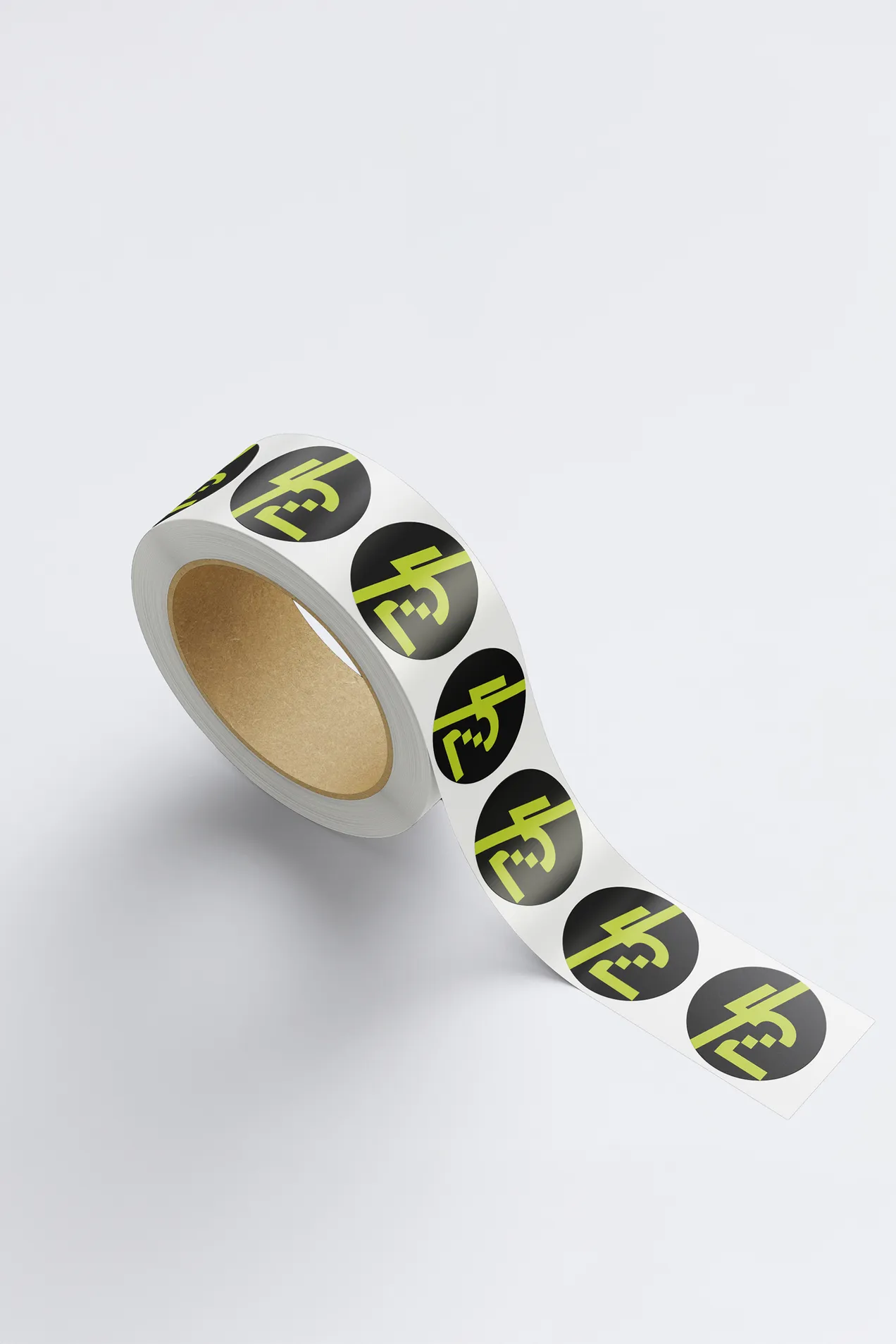 Custom Round Self-Adhesive Stickers position: 1