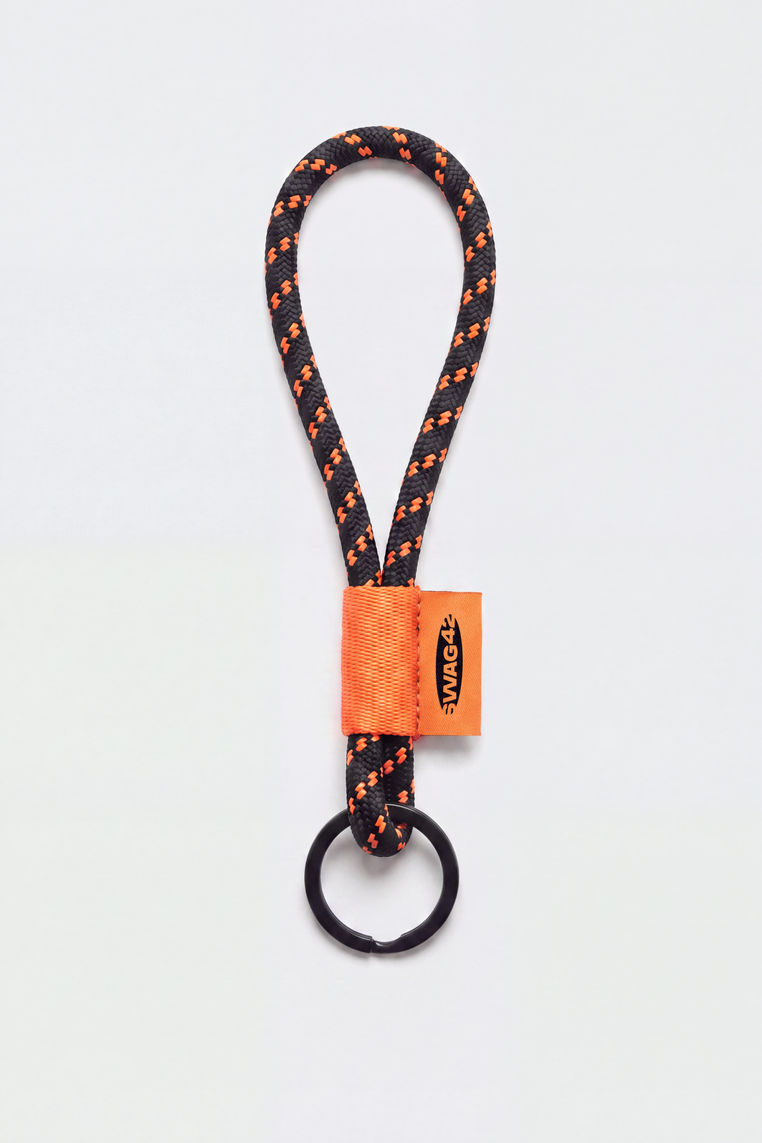 Short Rope Keyring with Custom Label