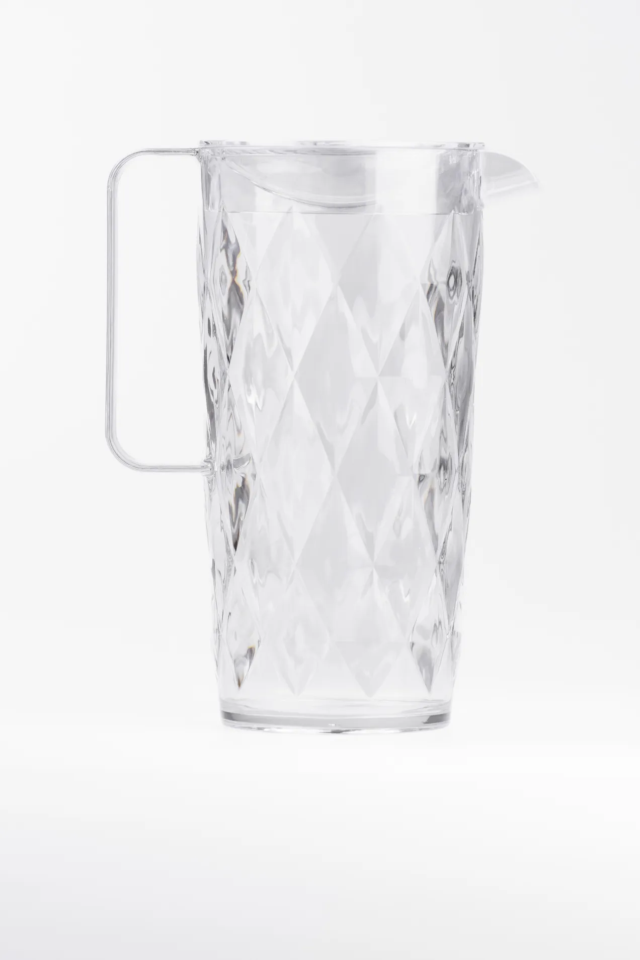 Set of jug and 4 transparent glasses position: 1