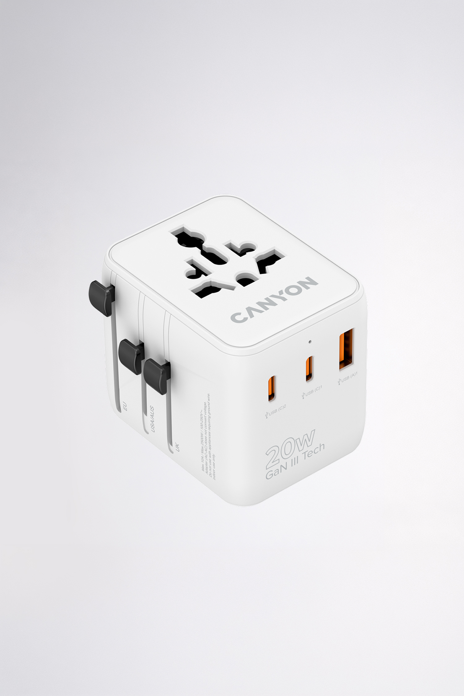 CANYON OnTour 20 Universal Travel Adapter