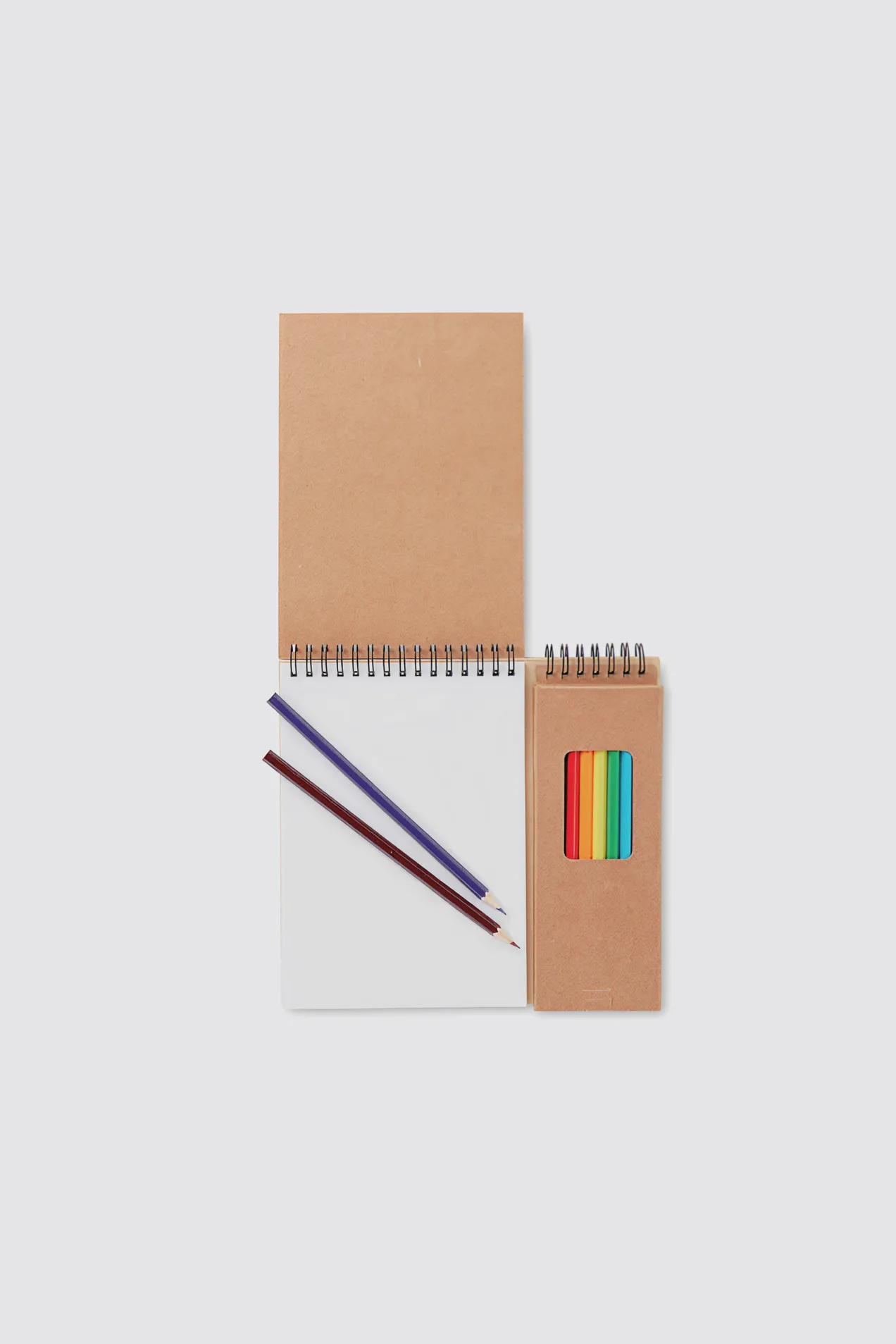 branded Coloring Set with Crayons
