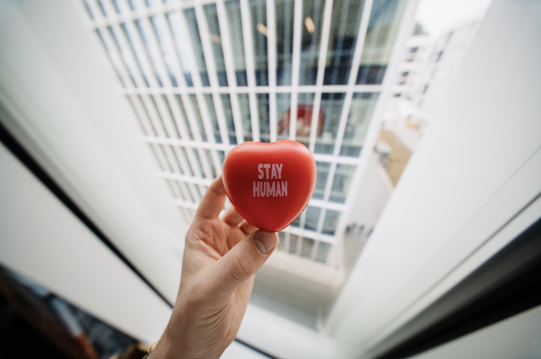 Heart-Shaped Stress Relief Ball
