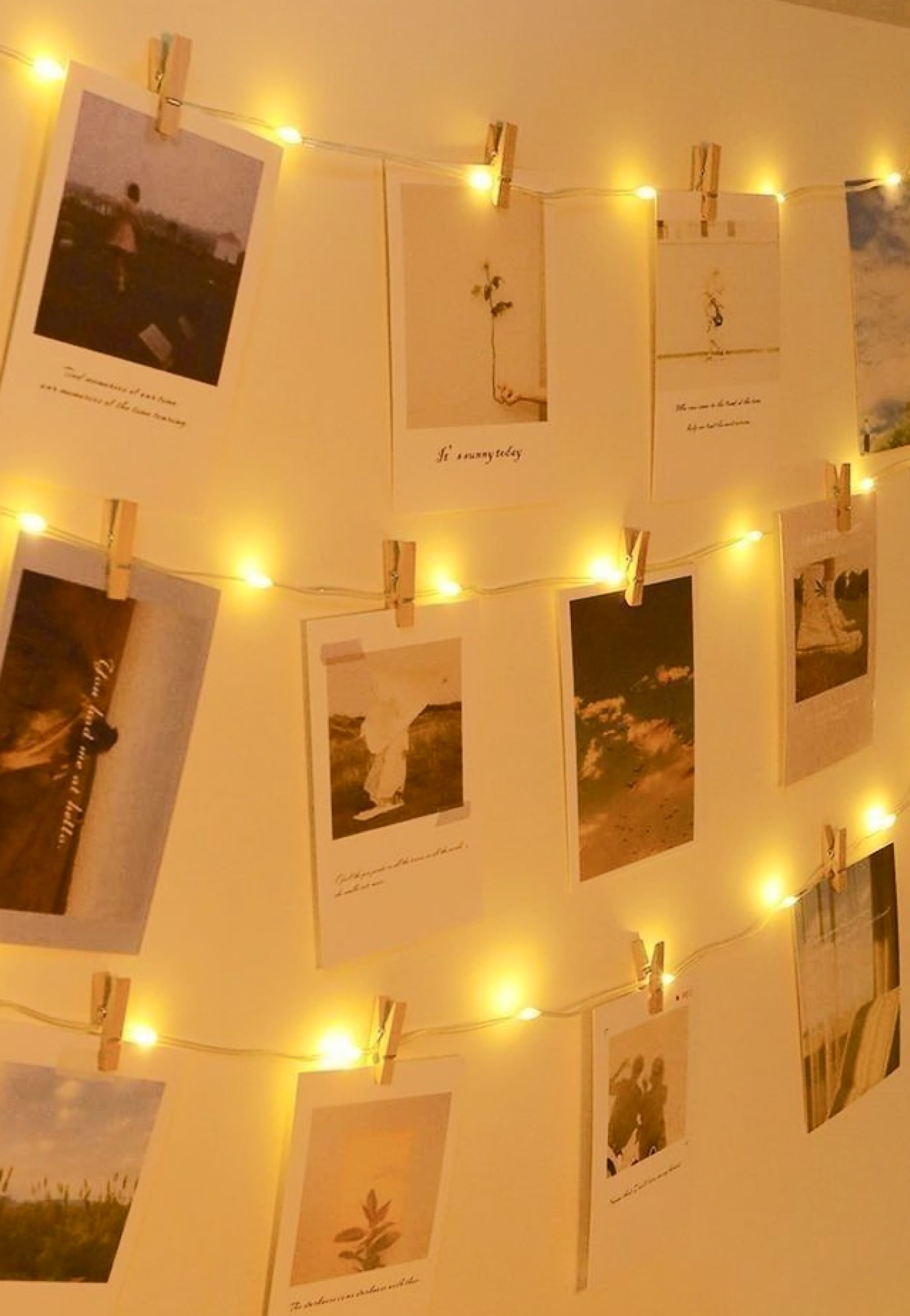 Photo clip string lights