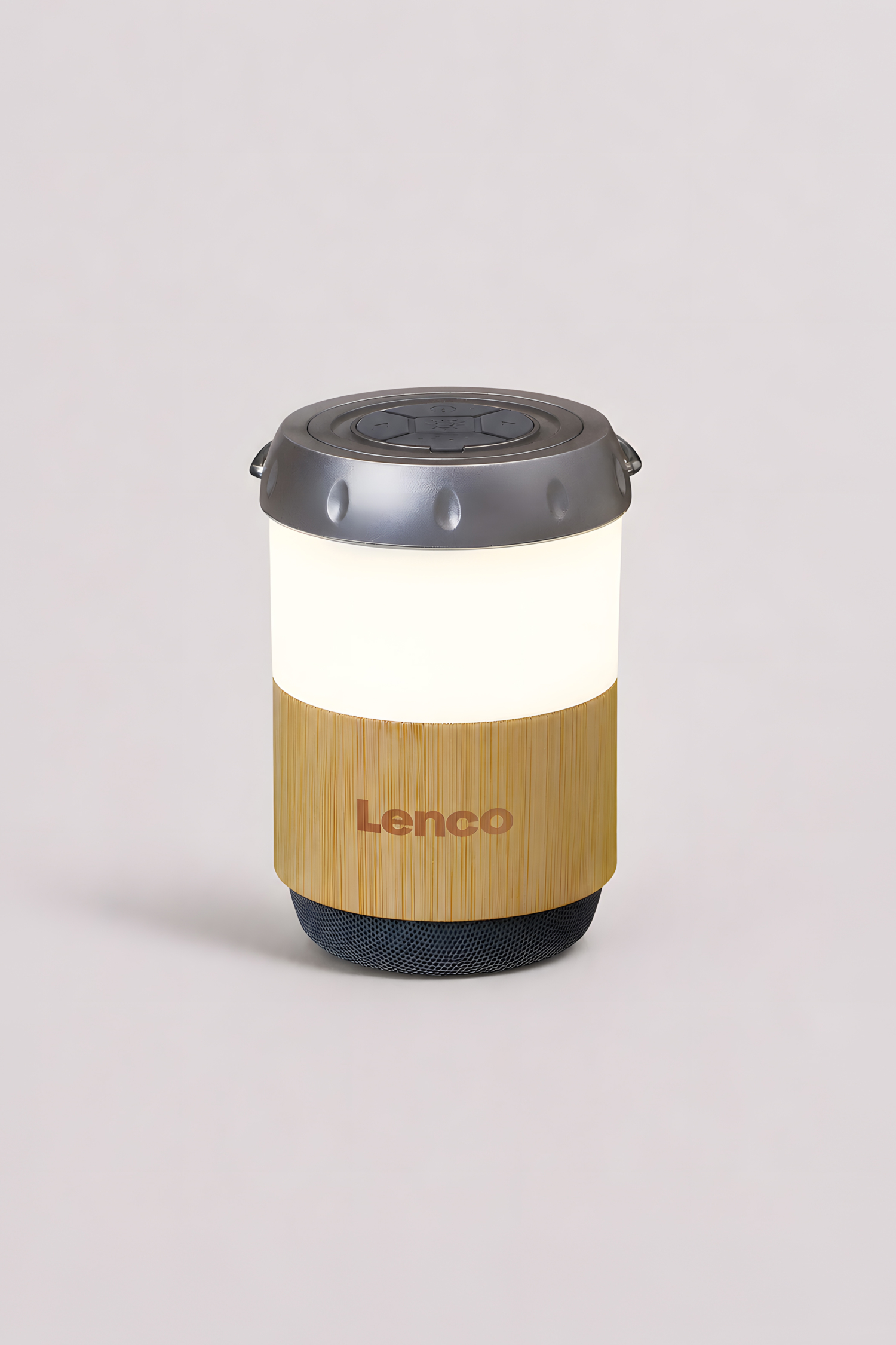 Lenco Bamboo Lantern with Bluetooth® Speaker