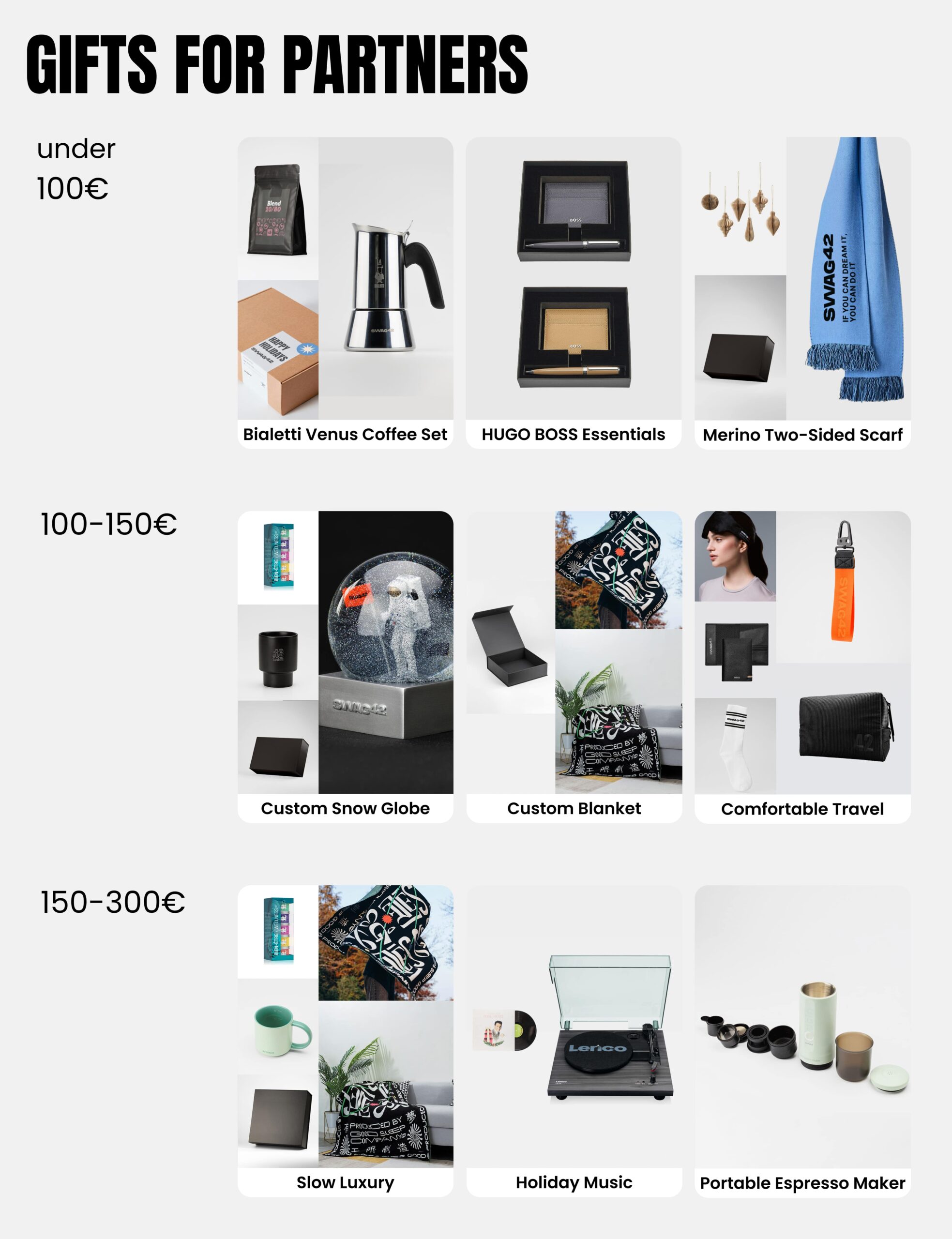 Custom Christmas gifts for partners and clients
