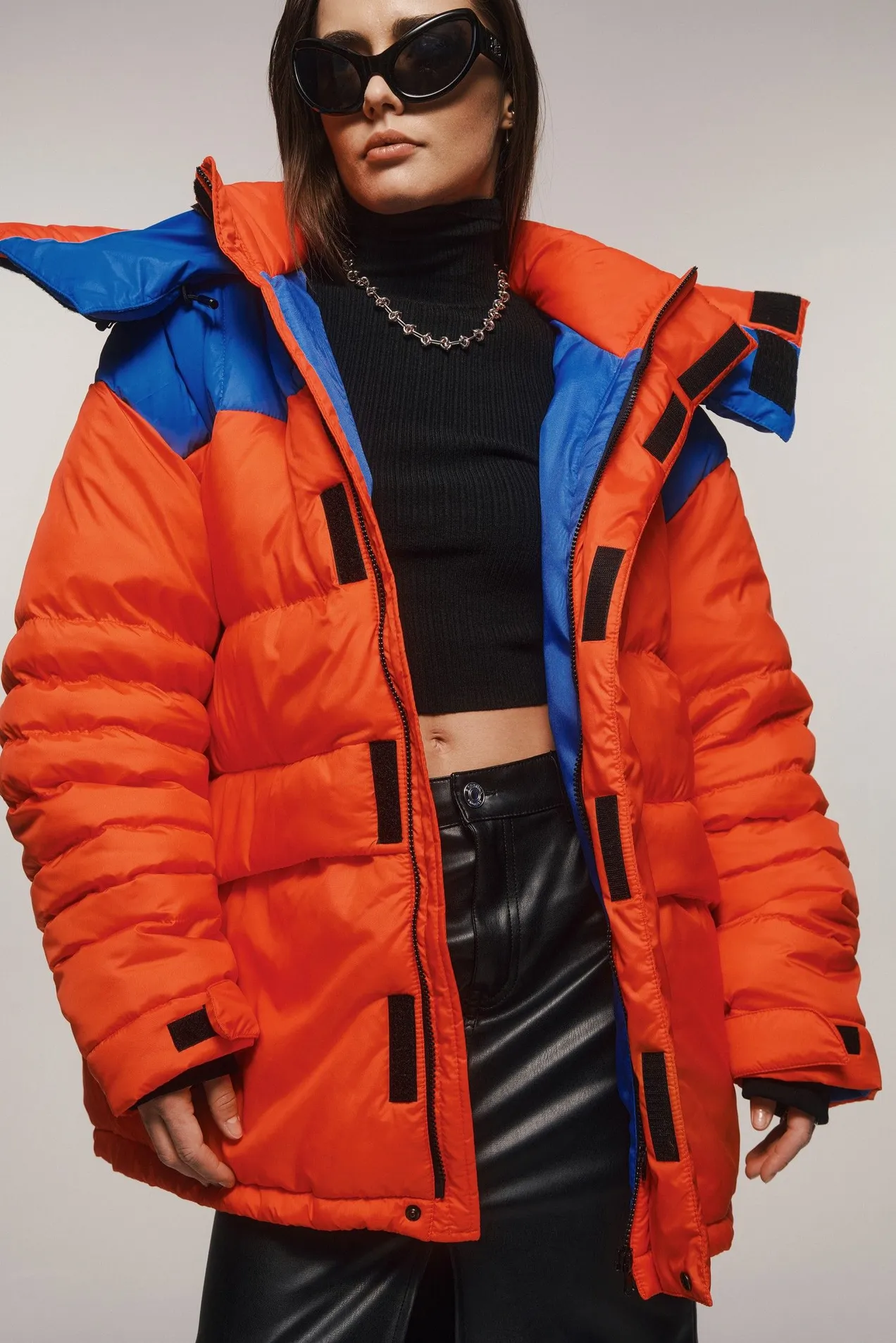 branded Padded Down Jacket