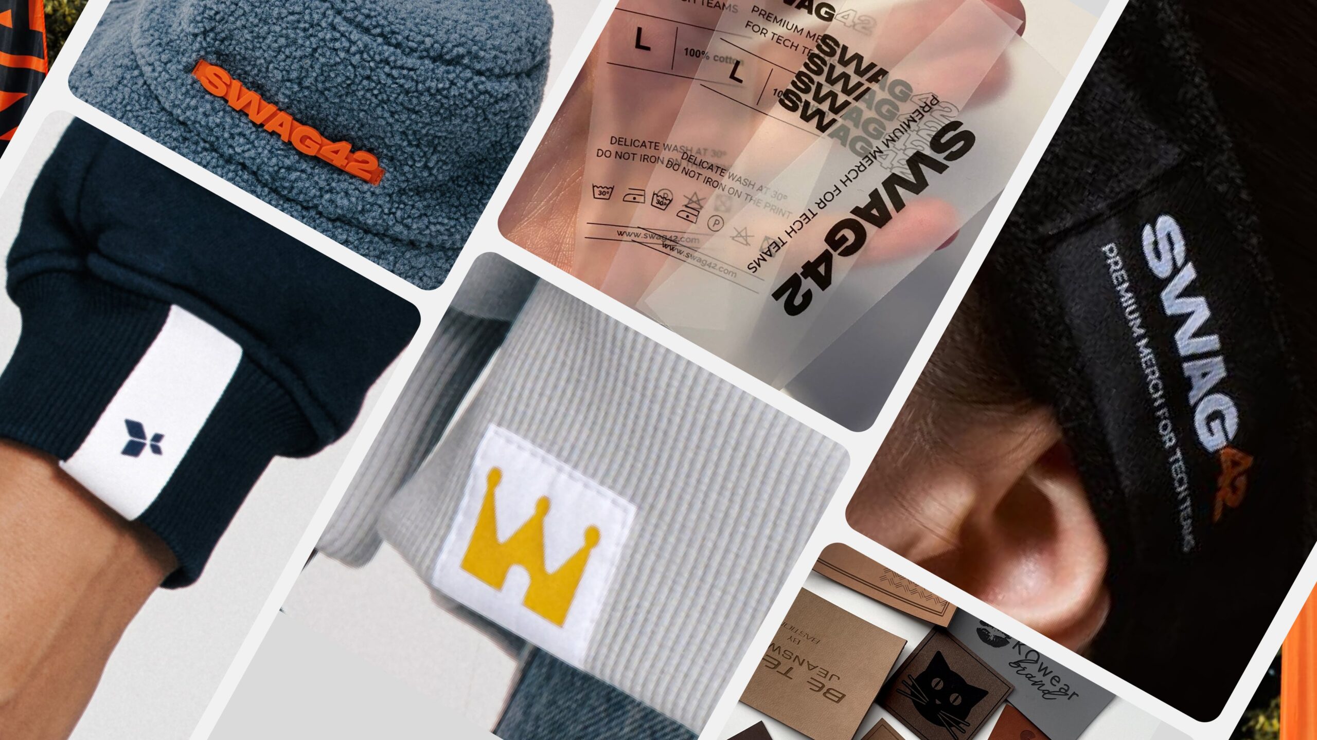 Merch design ideas with custom labels