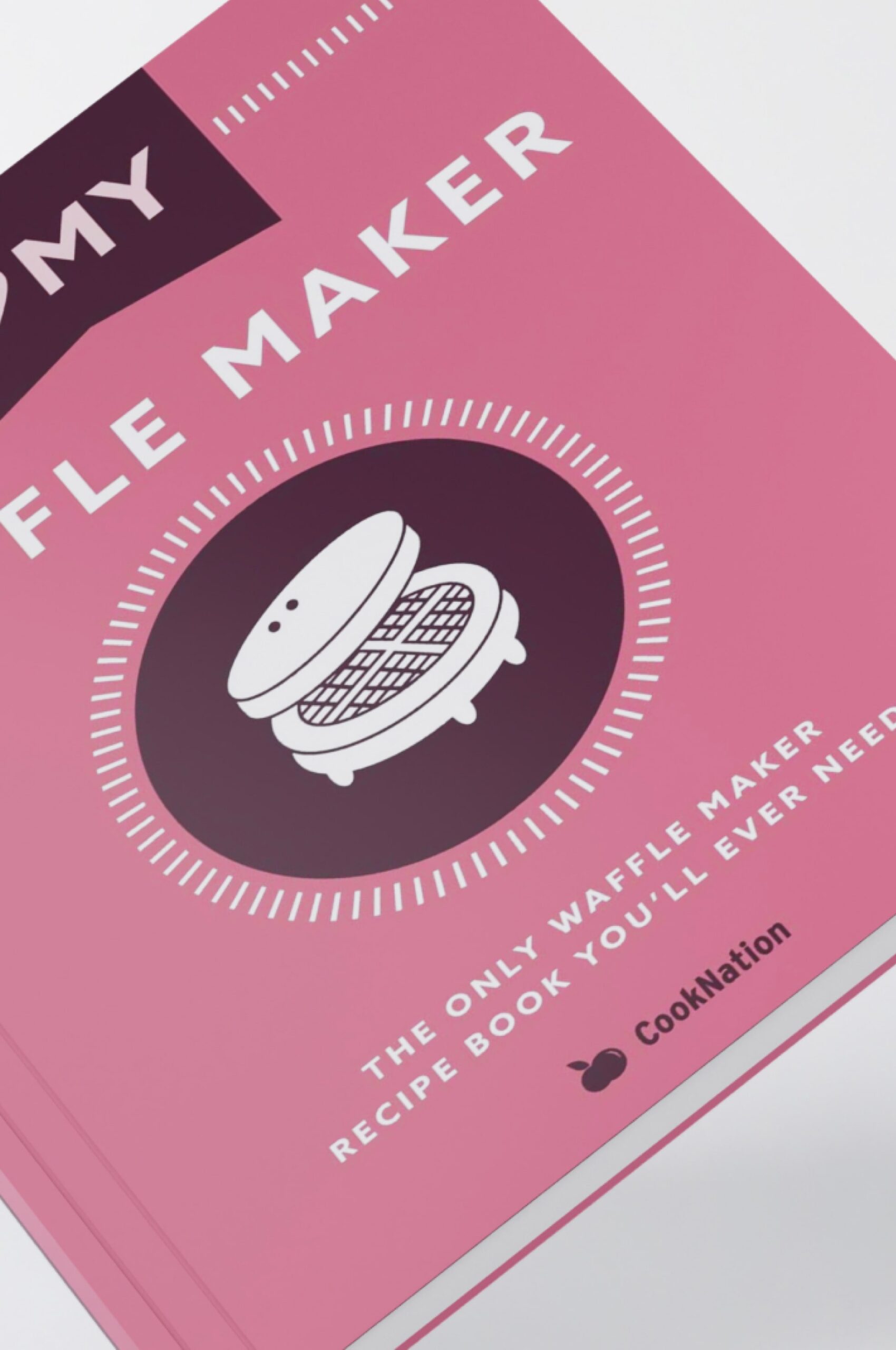 Waffle maker recipe book