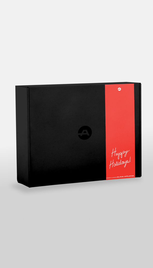 Magnetic box for corporate gift packaging